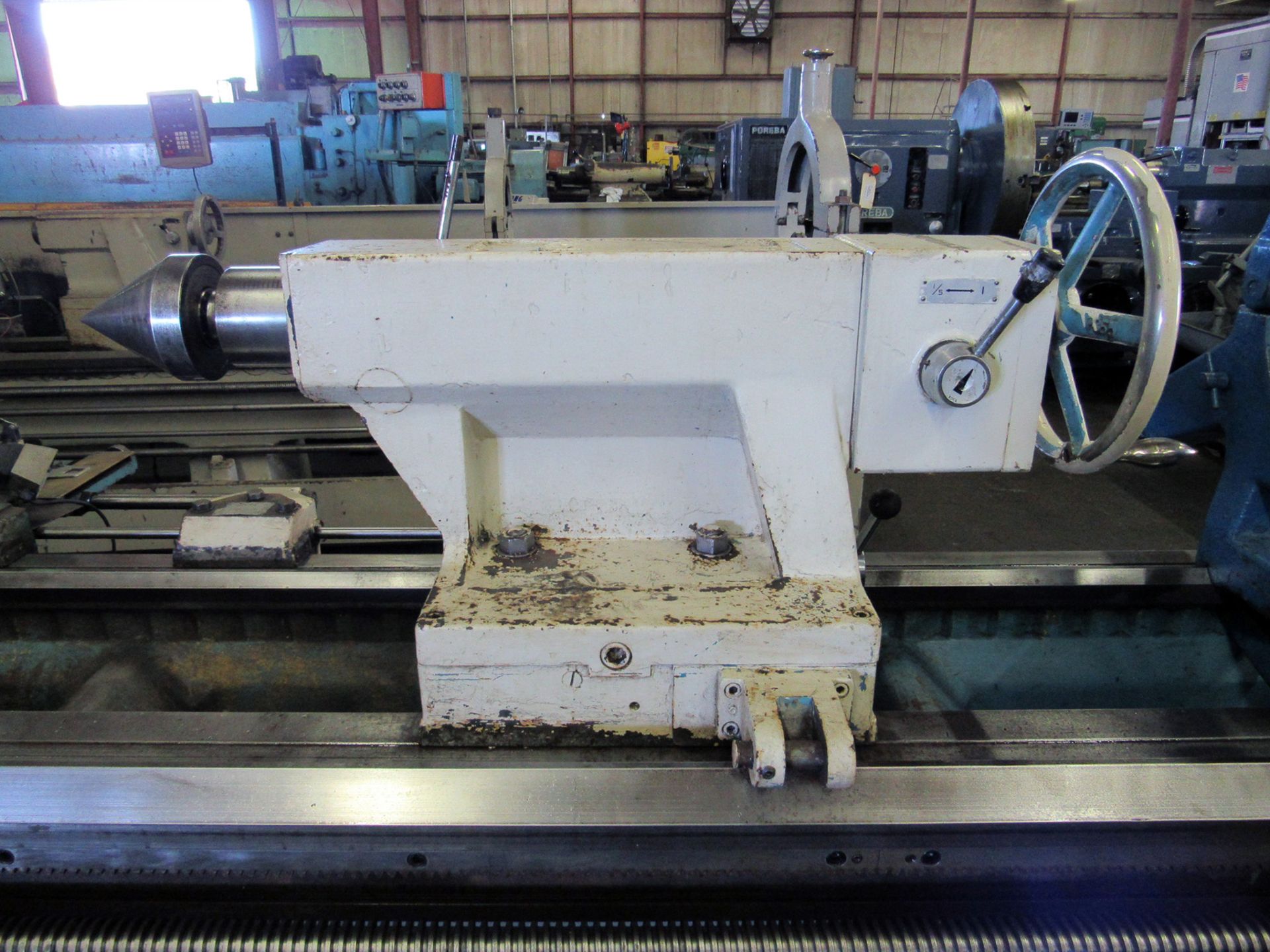 32" X 118" KURAKI MODEL LC-403 30 HOLLOW SPINDLE LATHE WITH 12.5" SPINDLE BORE - Image 8 of 19