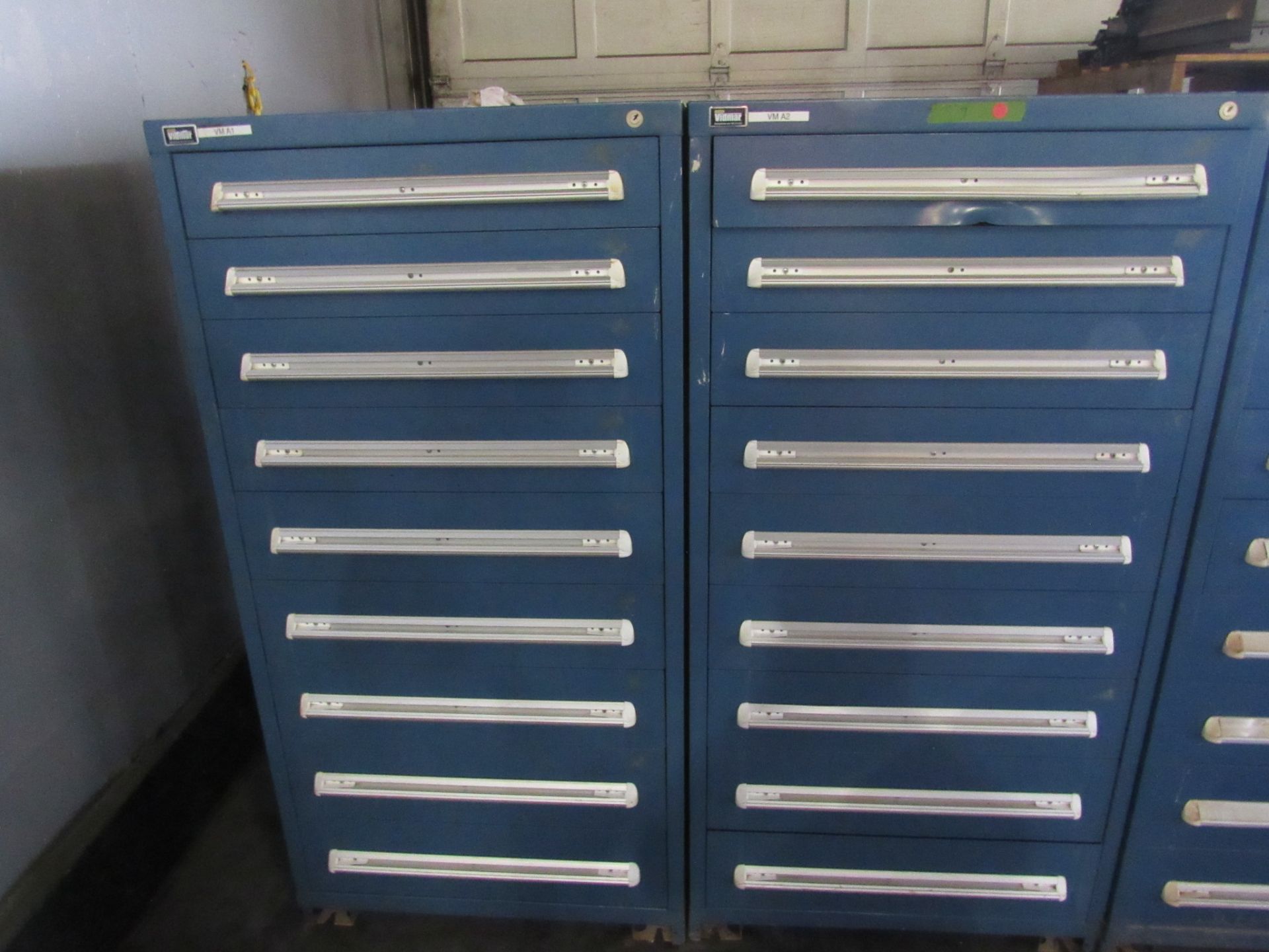 Vidmar Cabinets; Bank of 4, 9 Drawer, #5, #6, #7, #8 - Image 12 of 16