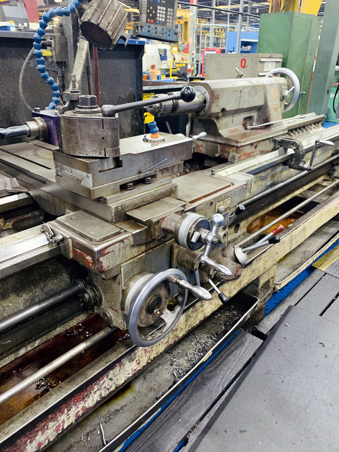 24" X 120" MAZAK MODEL 24 GAP BED ENGINE LATHE - Image 8 of 10