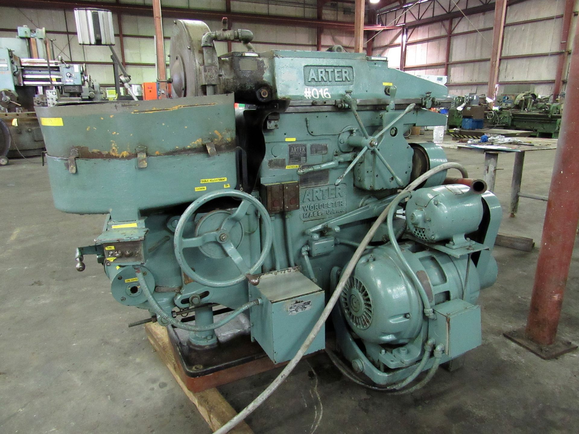 ARTER MODEL A3-16 HORIZONTAL SPINDLE ROTARY SURFACE GRINDER - Image 2 of 8