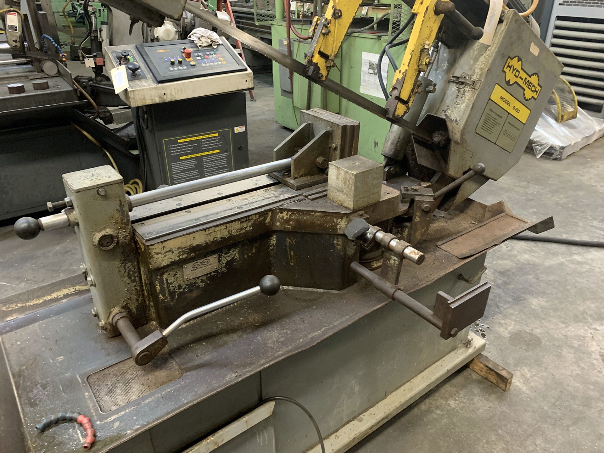 HYD-MECH S-20 HORIZONTAL BANDSAW - Image 2 of 8