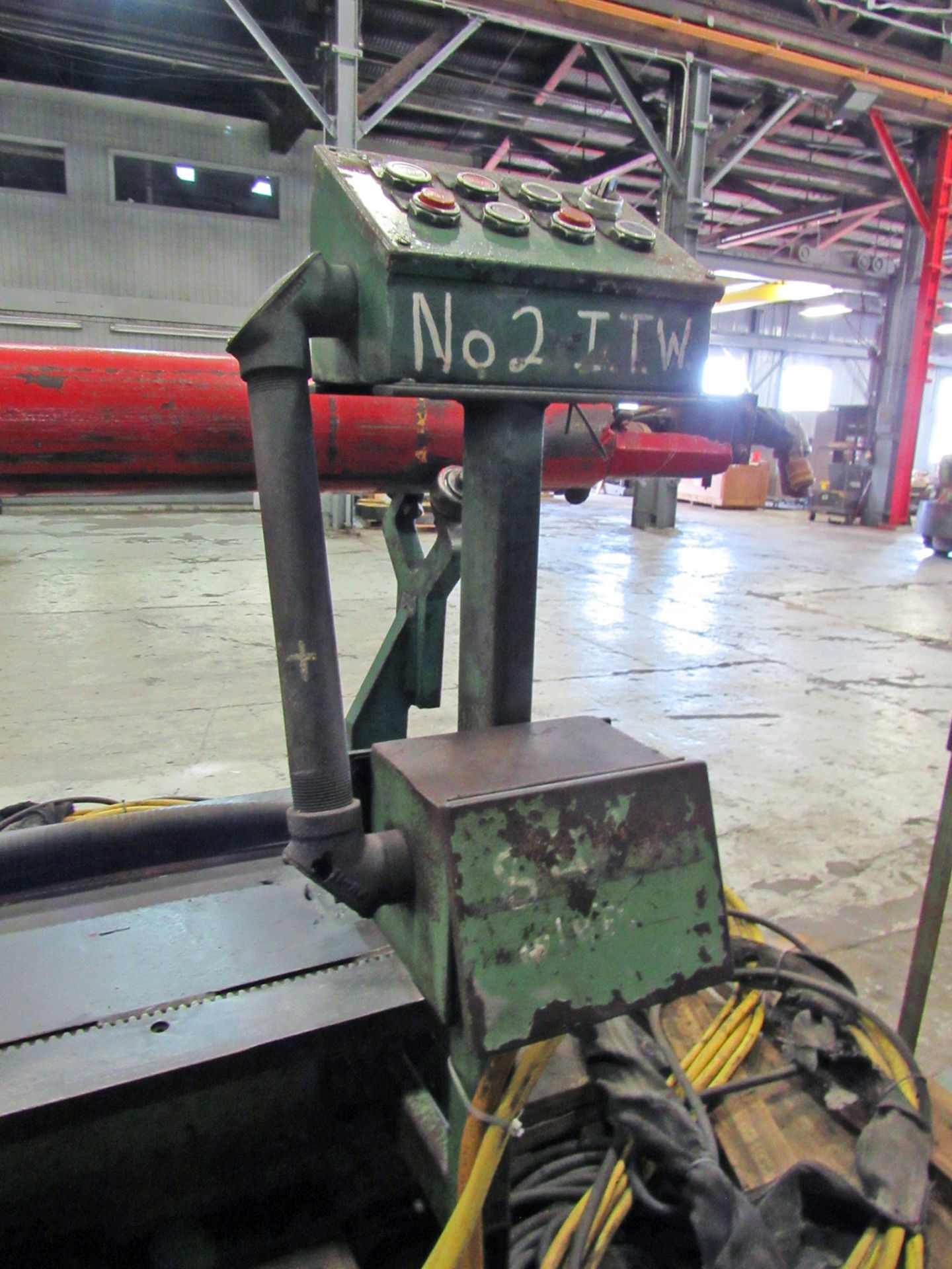 I.D. SEAM WELDING MACHINE, MFD. BY CECIL PECK AUTOMATED WELDING EQUIPMENT - Image 8 of 17