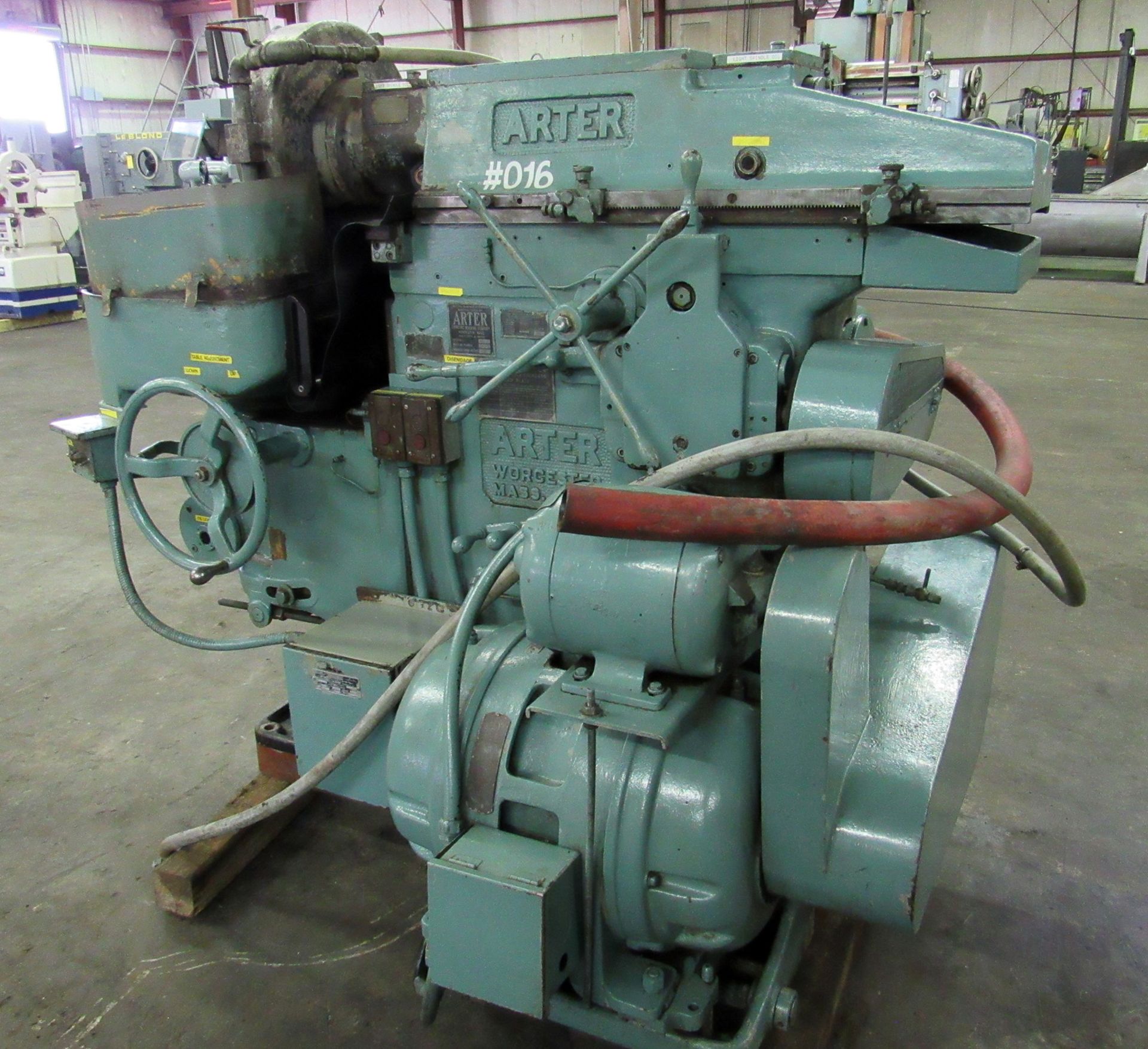 ARTER MODEL A3-16 HORIZONTAL SPINDLE ROTARY SURFACE GRINDER - Image 3 of 8