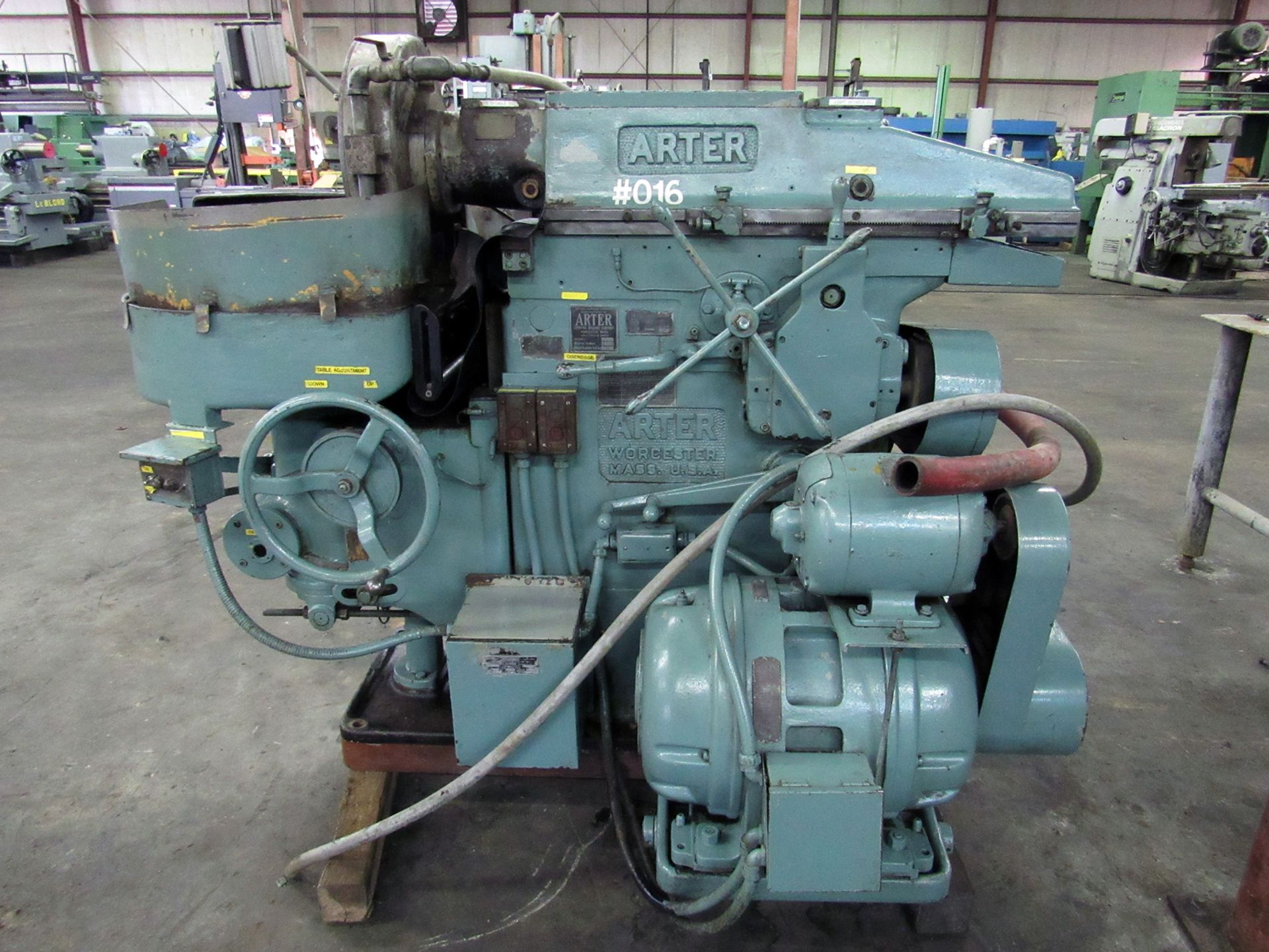 ARTER MODEL A3-16 HORIZONTAL SPINDLE ROTARY SURFACE GRINDER