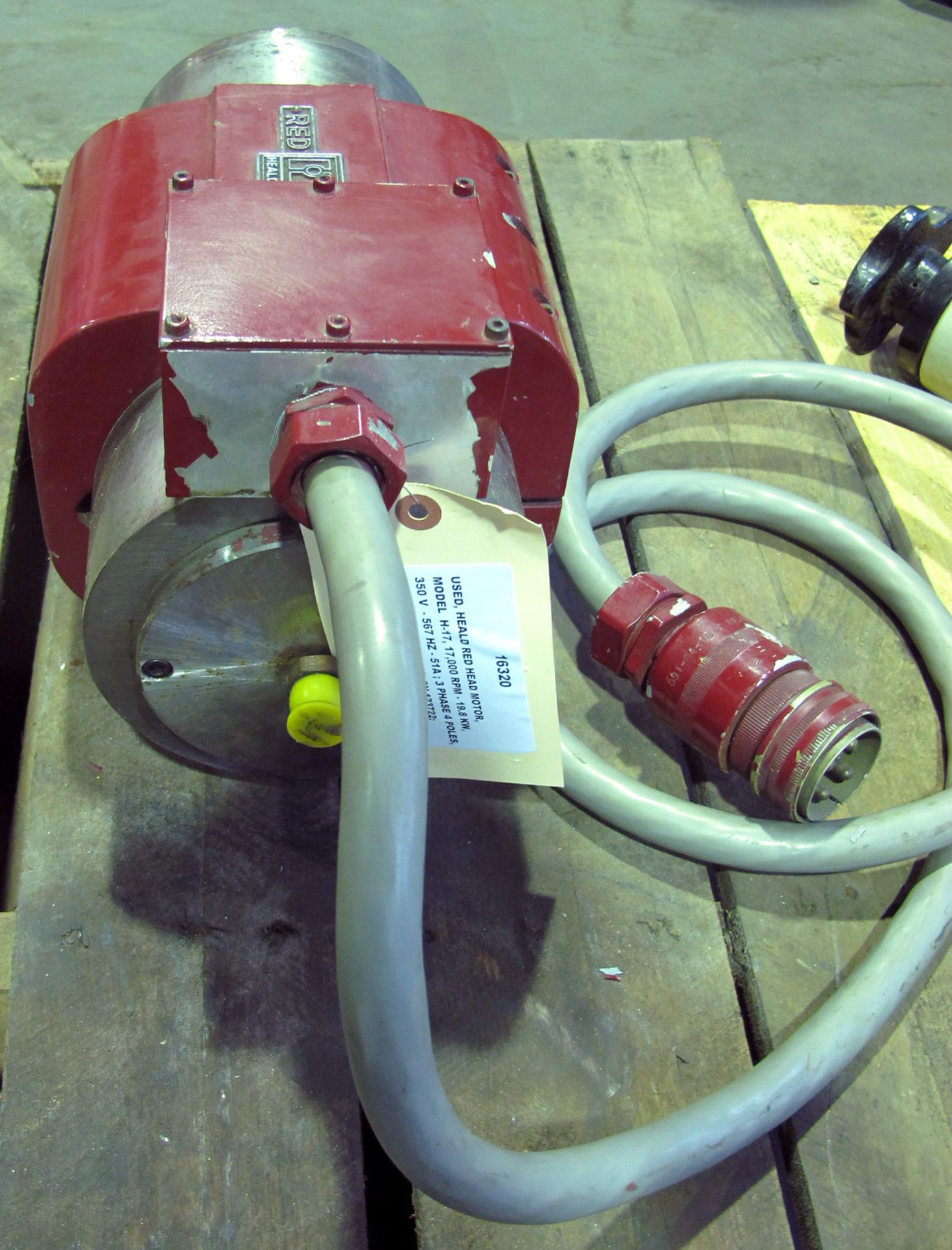 HEALD RED HEAD MOTOR, MODEL H-17 - Image 4 of 4