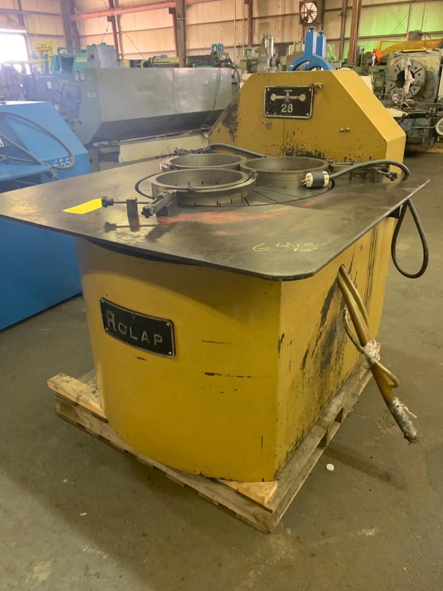 28" ROLAP LAPPING MACHINE