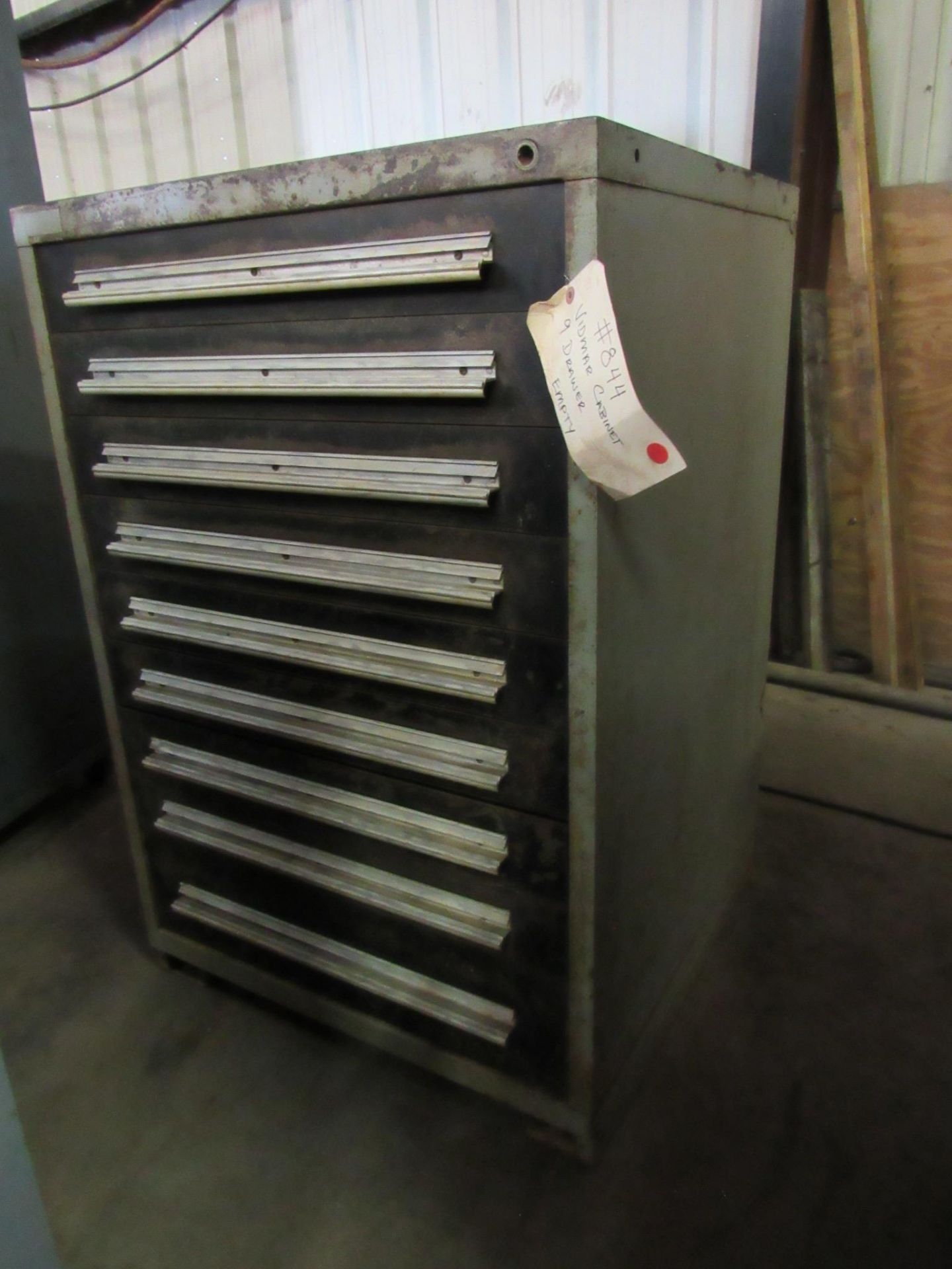 9 DRAWER VIDMAR STORAGE CABINET