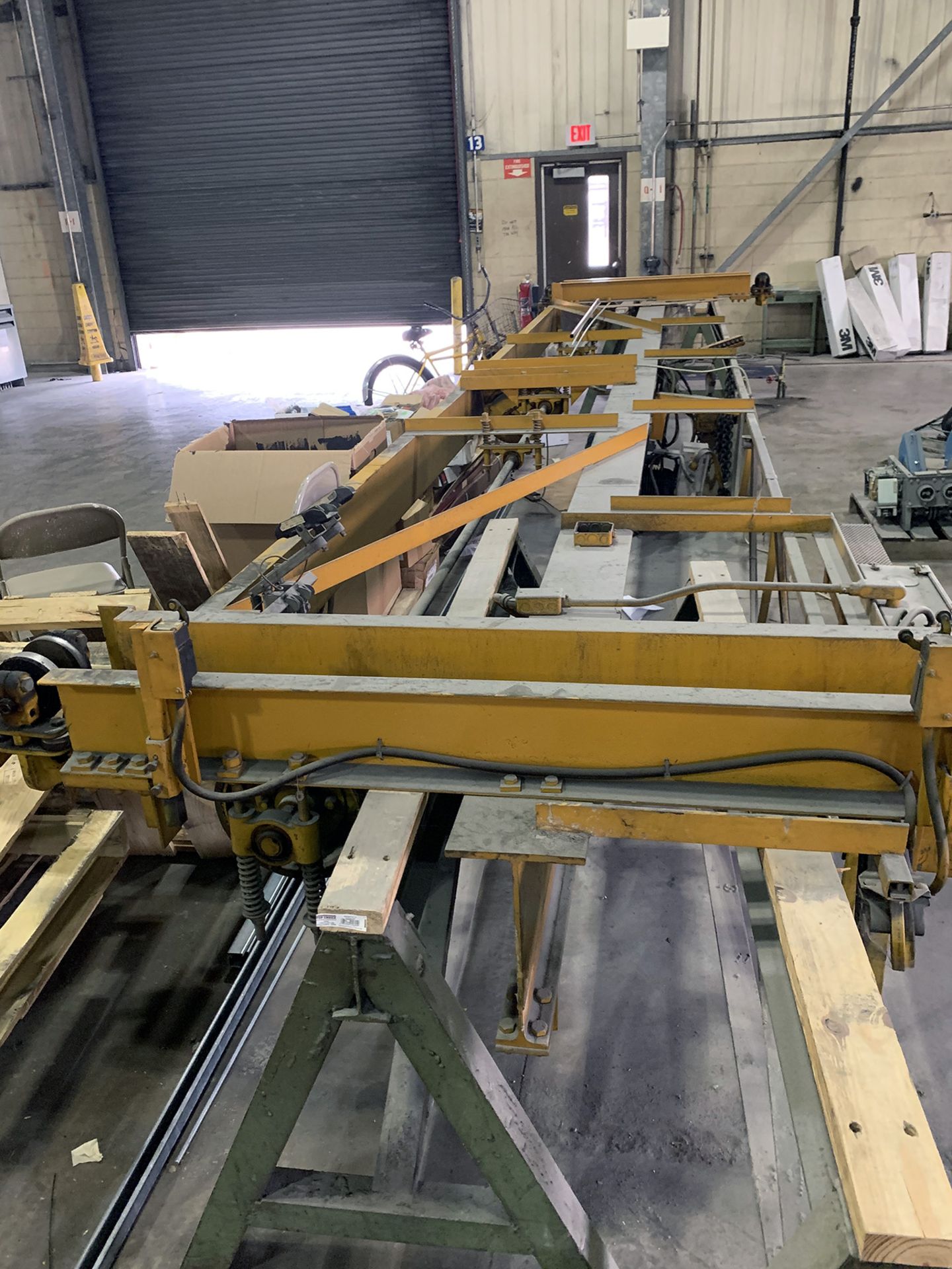 2 TON GAFFEY OVERHEAD BRIDGE CRANE