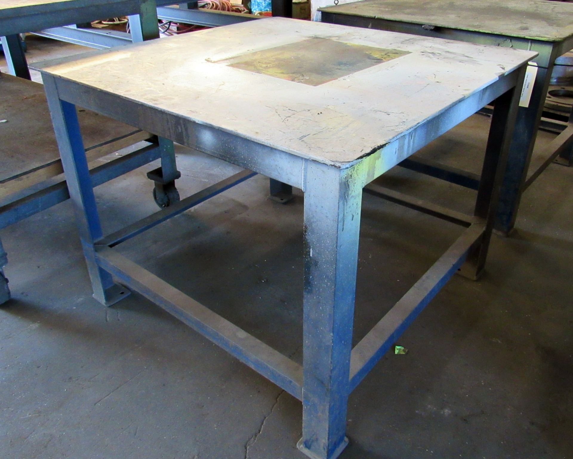 42" X 42" Heavy Duty Metal Table - Image 2 of 4