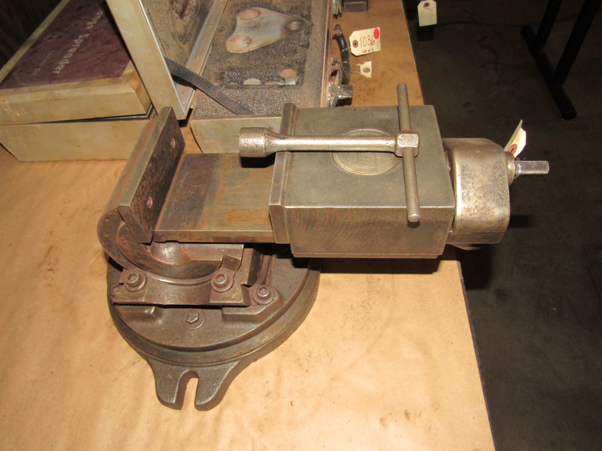 3-Way Precision Angle Vise, 4-1/2" max opening, 5-1/2" wide, Universal Vise and Tooling - Image 2 of 5