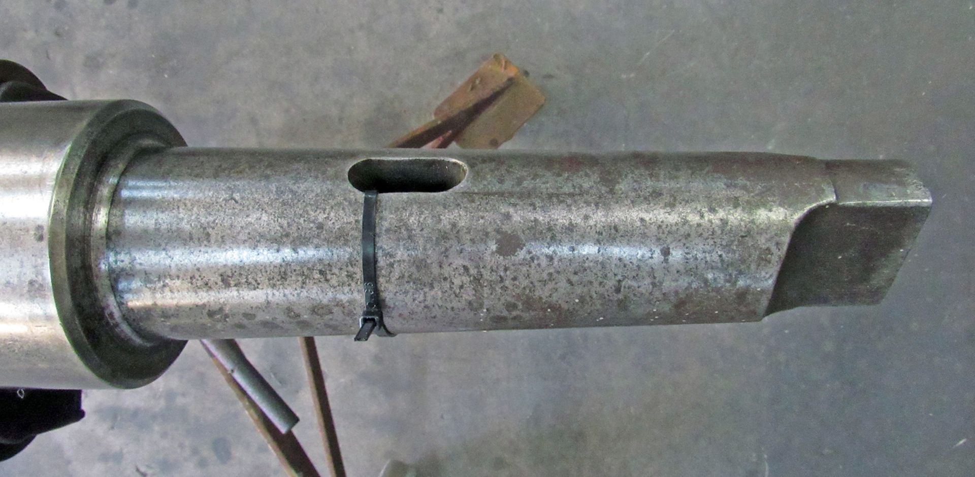 5" X 125" LINE BORING BAR WITH MORSE TAPER - Image 2 of 5