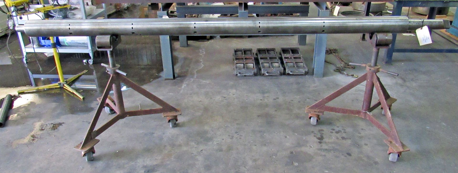 5" X 125" LINE BORING BAR WITH MORSE TAPER