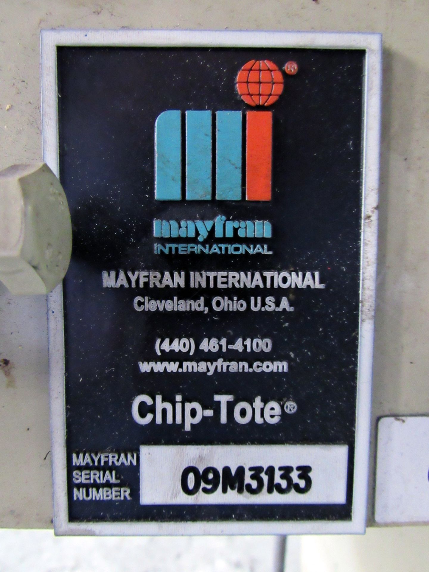 MAYFRAN MODEL MT-10 1.25" PITCH CHIP CONVEYOR - Image 10 of 10