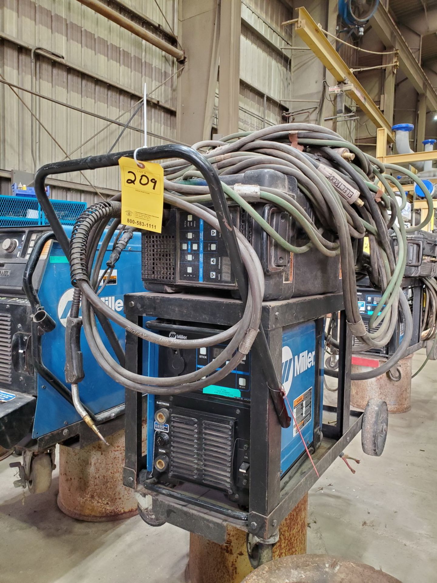 Miller Pipeworx 350 FieldPro Multiprocessing Welder 350A, 230/575V, 50/60HZ, 3PH; W/ Fieldpro