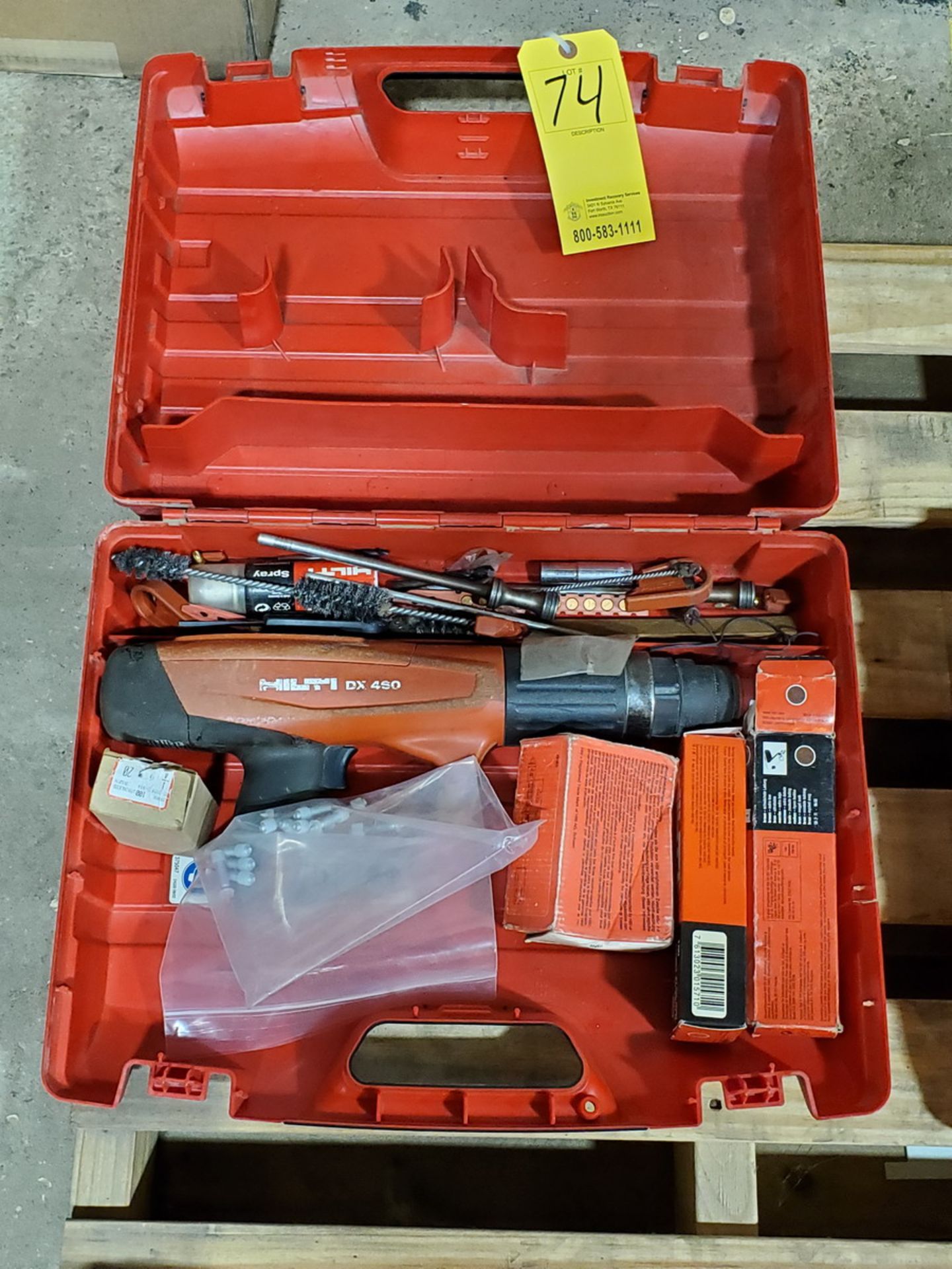 Hilti DX 460 Fully Automatic Powder Actuated Fastening Tool