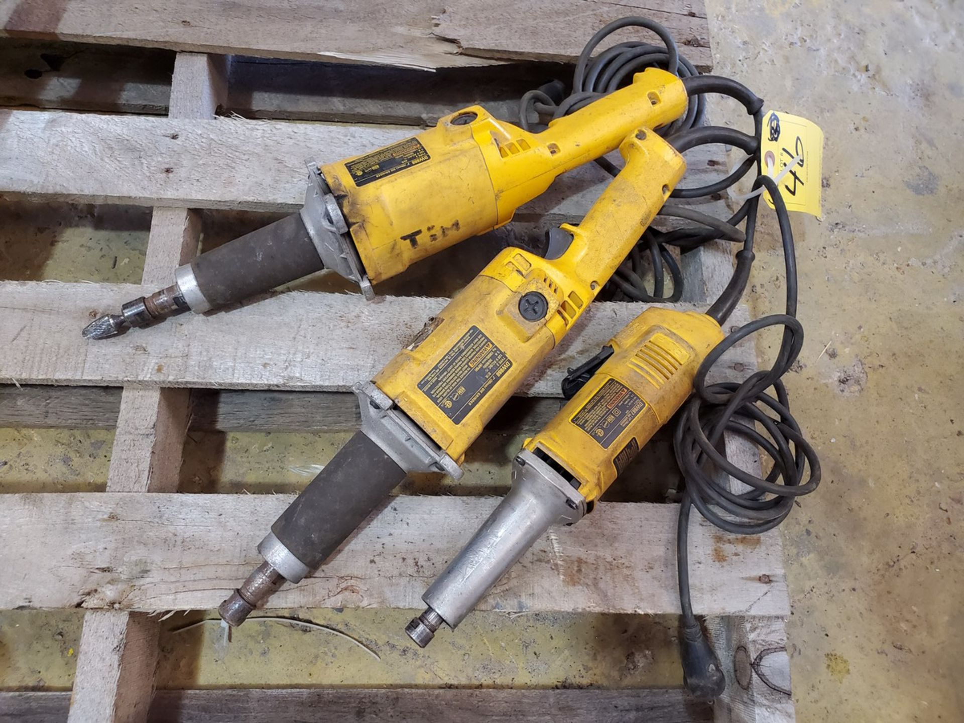 Dewalt (3) Die Grinders (2) 2" Model:DW888, 5A, 120V, 50/60HZ; (1) 1-1/2" Model BW887, 120V, 50/ - Image 2 of 2