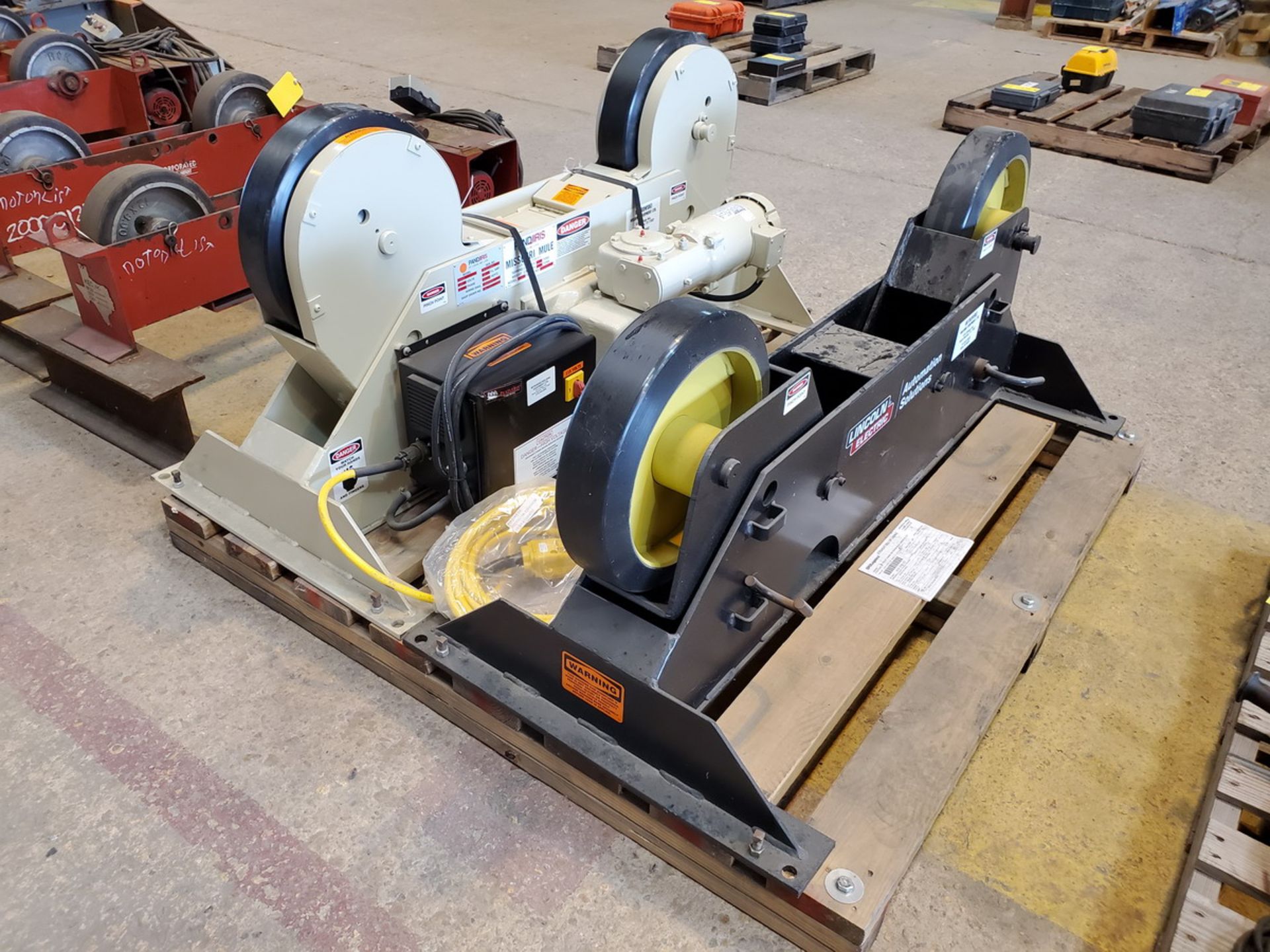 Pandjiris MM-15 Welding Turn Roll 15 Ton Cap., 15 F.L.A , 115V, 60HZ, 1PH - Image 2 of 11