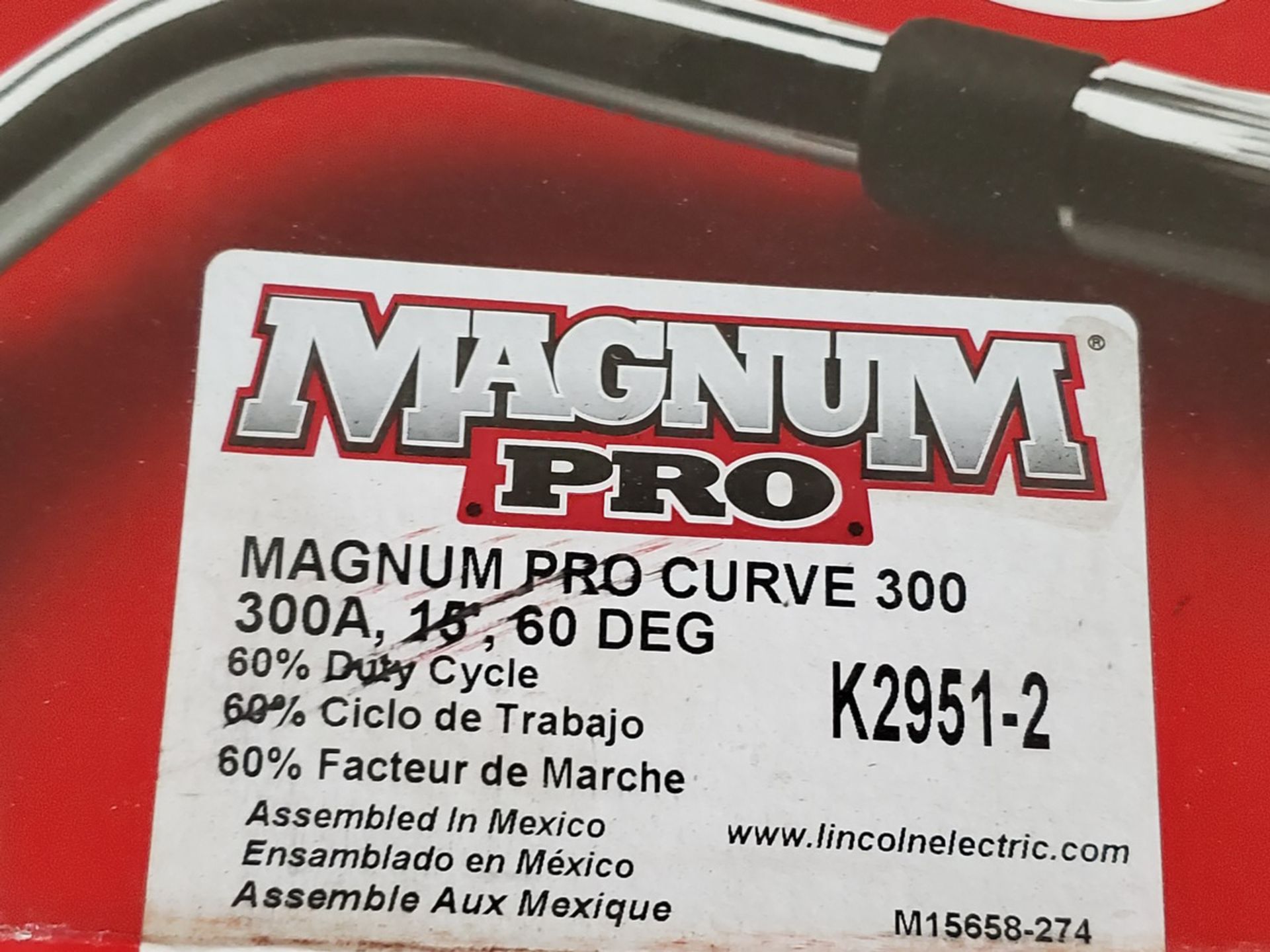 Magnum Pro Curve 300 15' Mig Gun 300A - Image 5 of 5