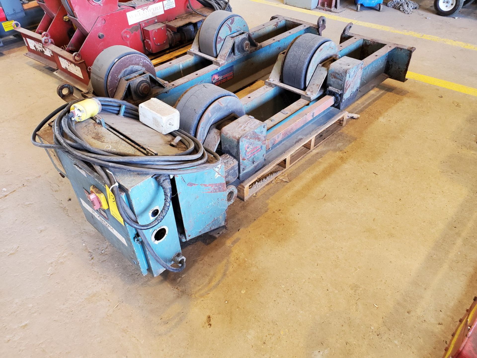 2003 Preston-Eastin TDRA-20-HD Welding Turn Roll 10 Ton Cap. , 10.6/5.3/4.2A, 230/460/575V, 60HZ, - Image 2 of 8