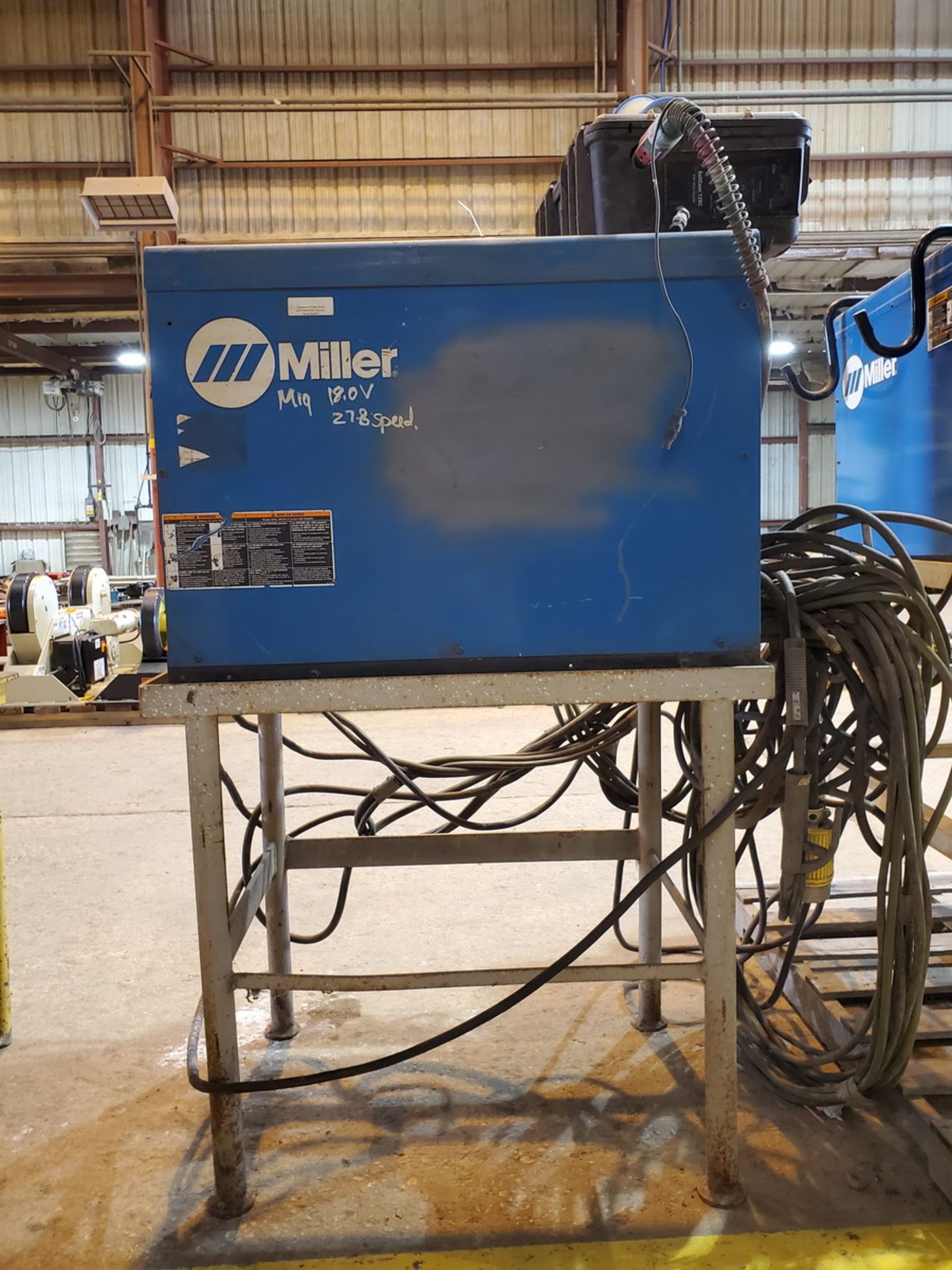 Miller NT450 Multiprocessing Welder W/ Suitcase 12RC 24V Wire Feeder - Image 4 of 8