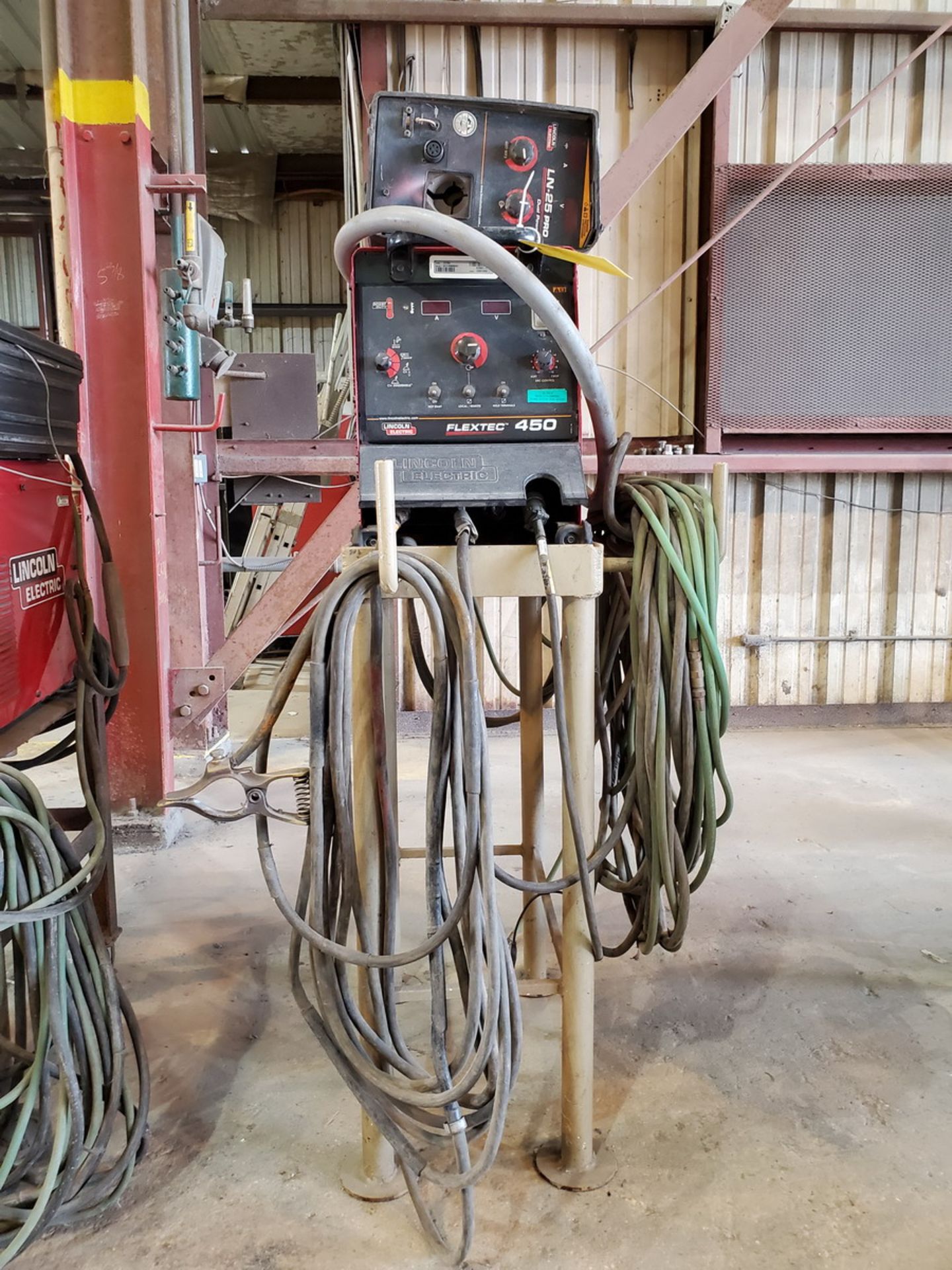 Lincoln Electric Flextec 450 Multiprocessing Welder 500A, 380/575V, 50/60HZ, 3PH; W/ Lincoln Ele