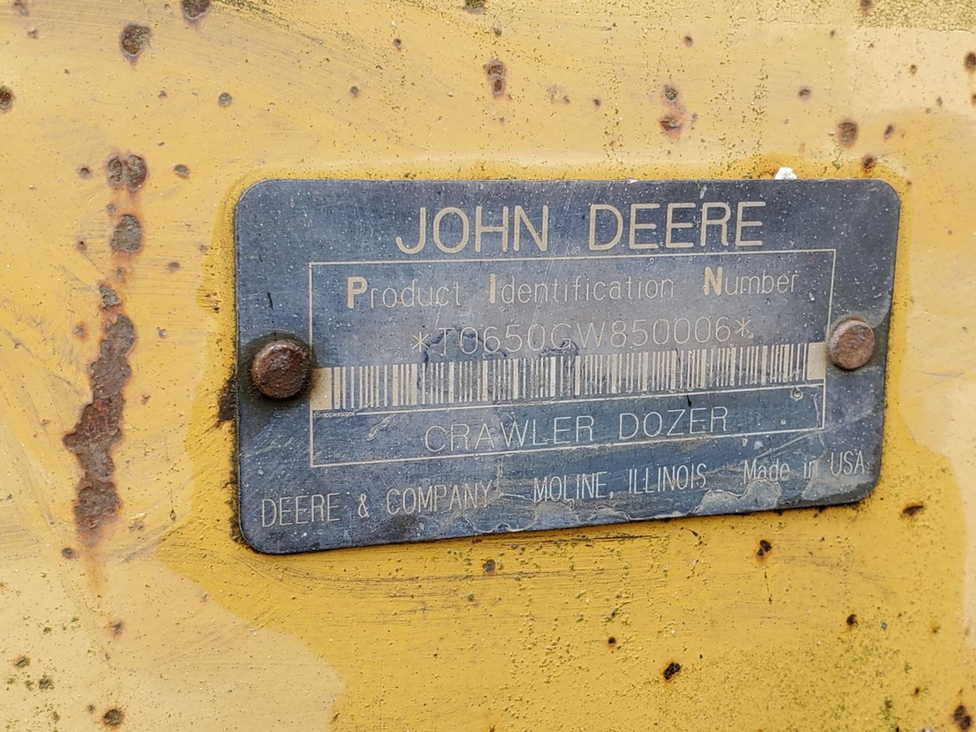 John Deere 650G Bull Dozer - Image 7 of 7