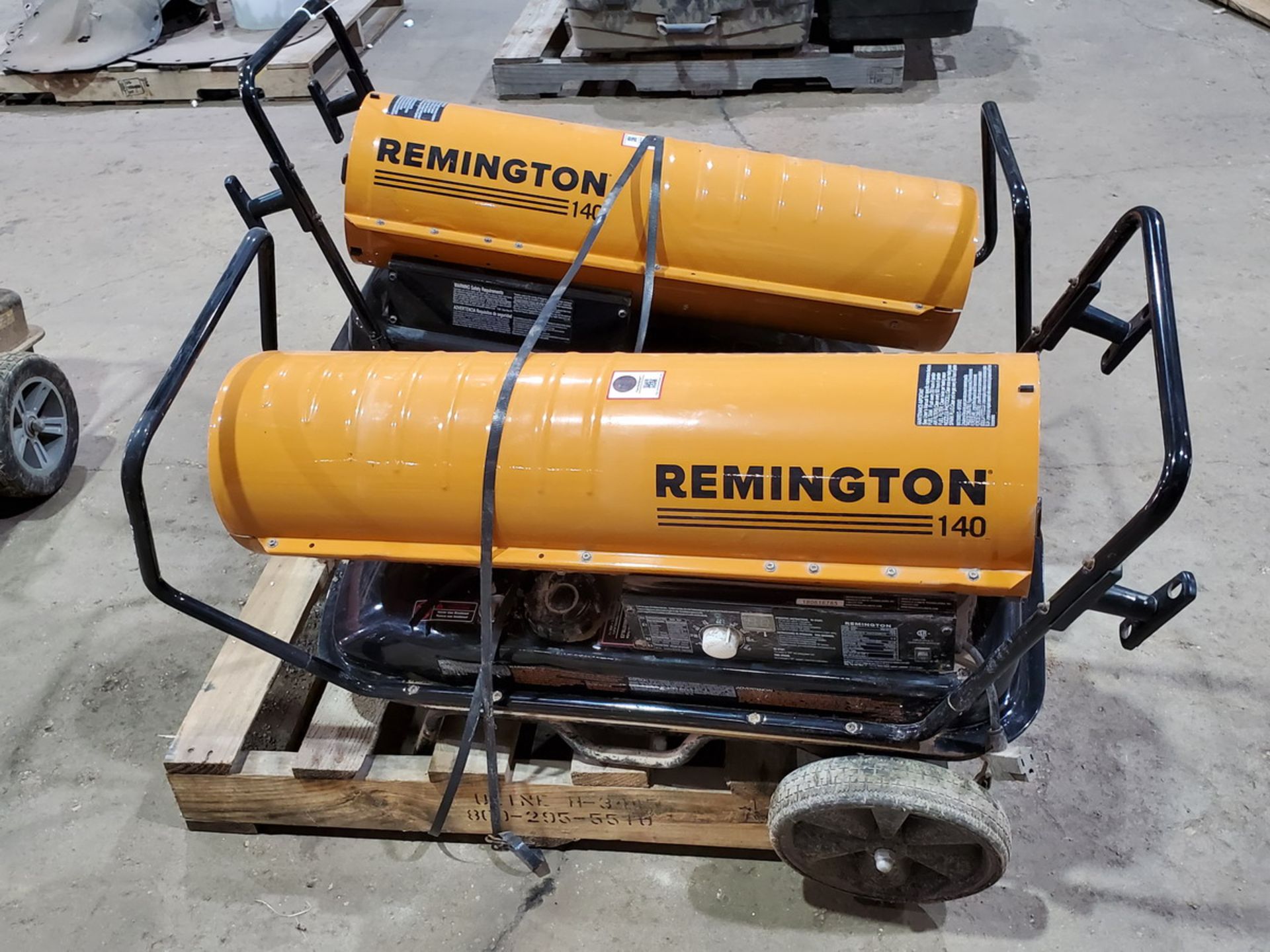 Remington 140 (2) Portable Kerosene Heaters 140,000 BTU, 1PH - Image 3 of 4