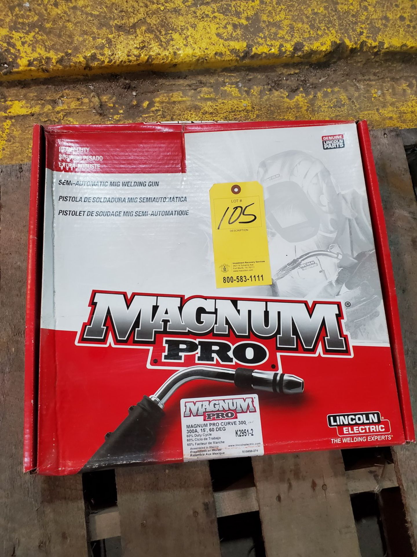 Magnum Pro Curve 300 15' Mig Gun 300A