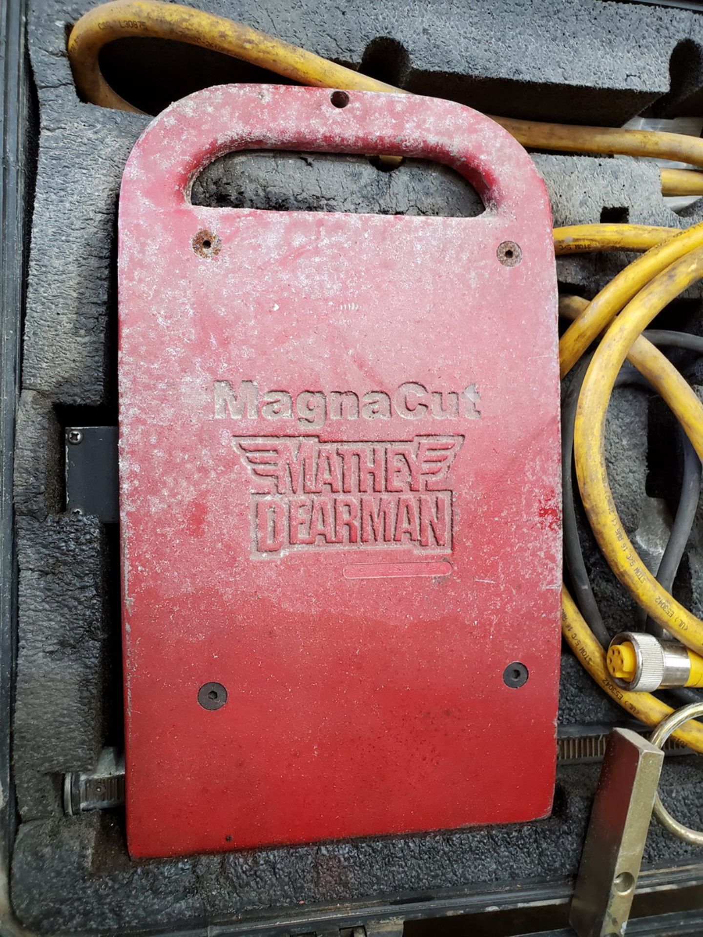 Mathey Dearman Magnacut XM Cutting/Beveling Tool W/ Pelican Case 300lbs Pulling Cap. - Image 3 of 4