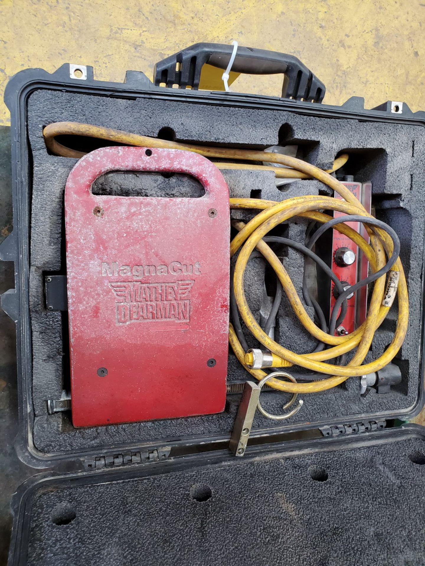 Mathey Dearman Magnacut XM Cutting/Beveling Tool W/ Pelican Case 300lbs Pulling Cap. - Image 4 of 4