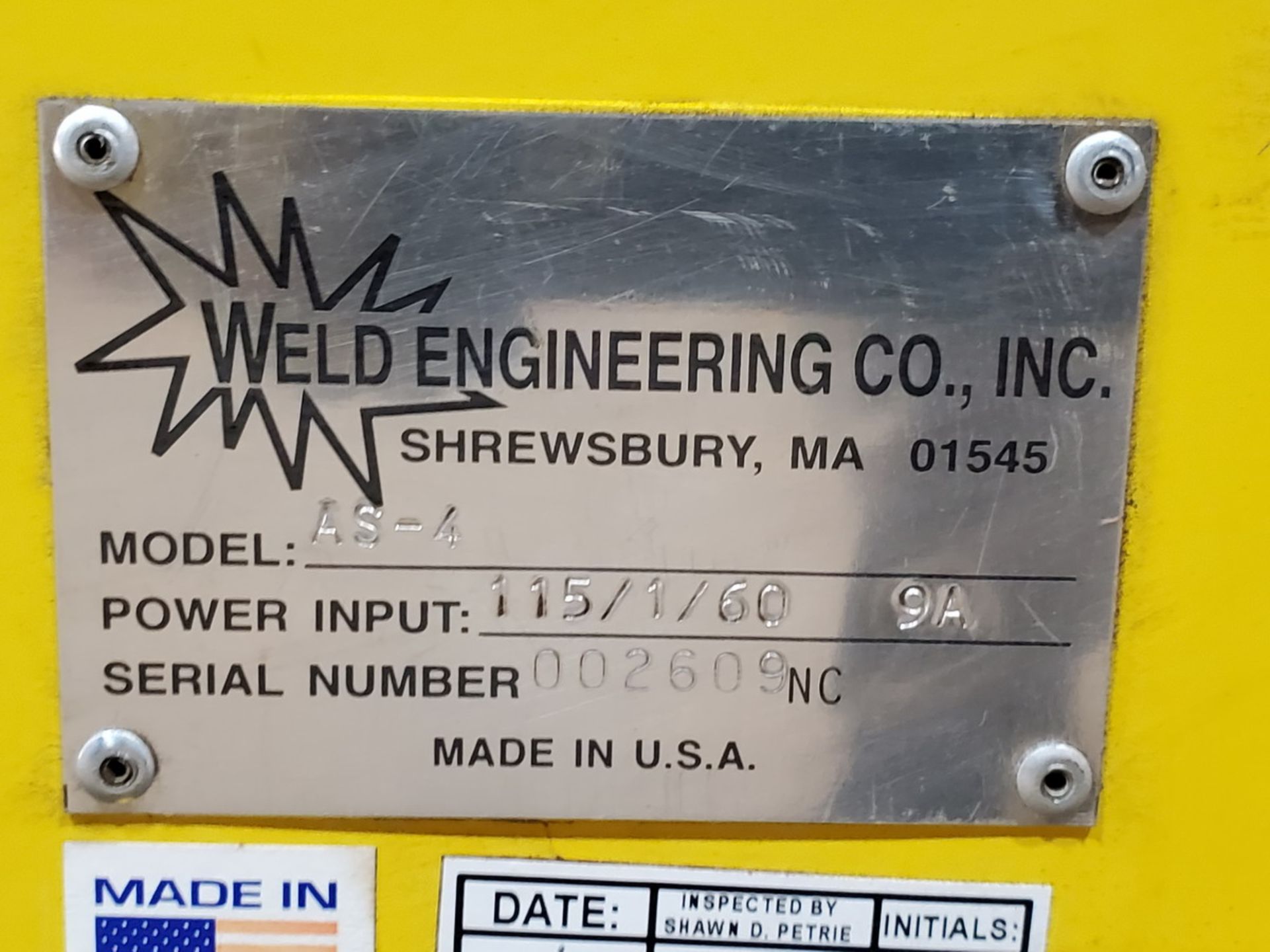 Weld Engineering AS-4 Flux Recovery Unit - Image 4 of 4