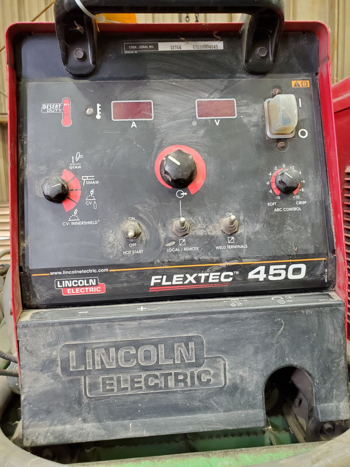 Lincoln Electric Flextec 450 Multiprocessing Welder 500A, 380/575V, 50/60HZ, 3PH - Image 3 of 5