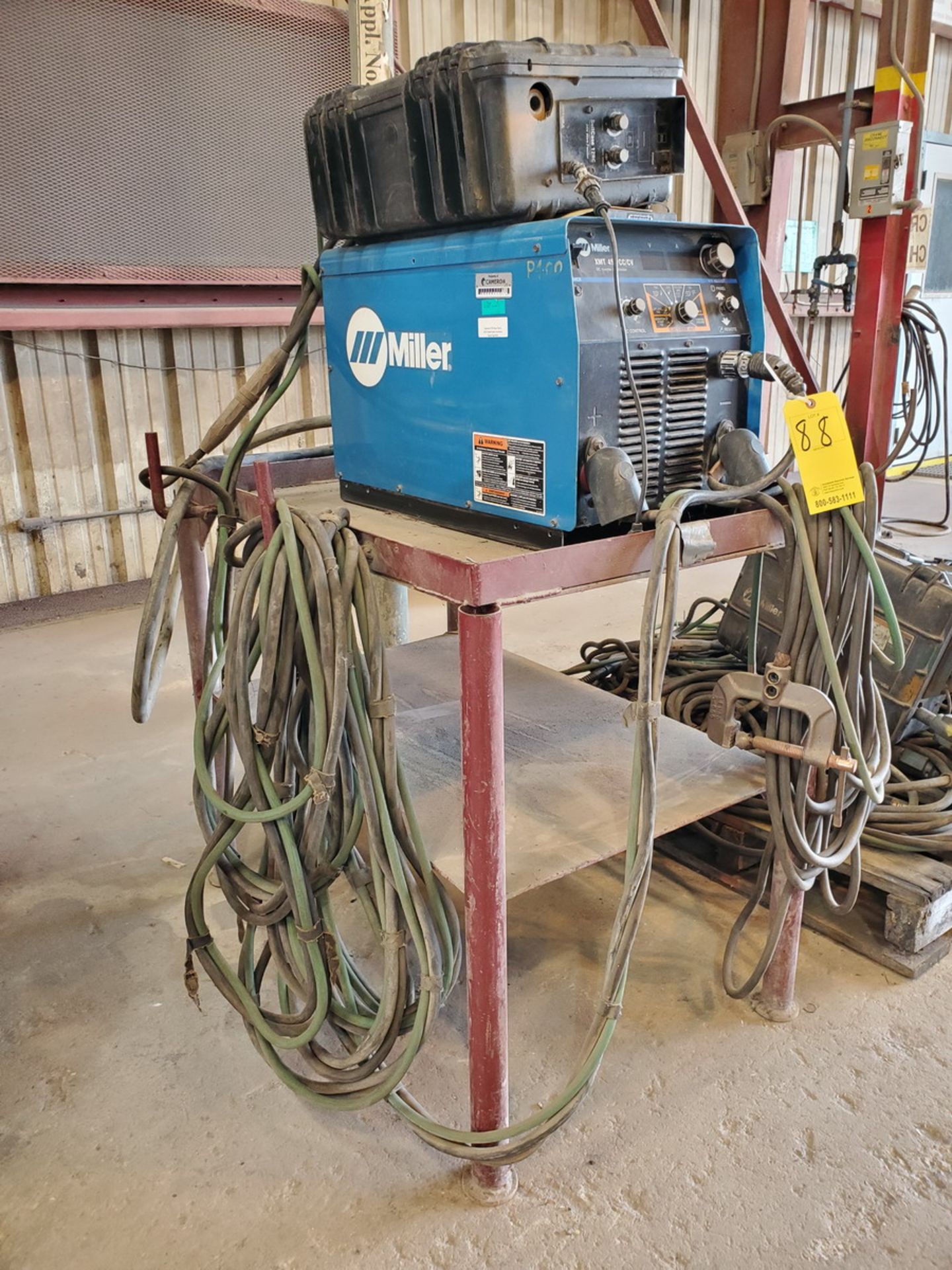 Miller XMT 456 CC/CV Multiprocessing Welder 50.8/27.8A, 230/460V, 50/60HZ, 3 PH; W/ Suitcase 12RC - Image 3 of 8