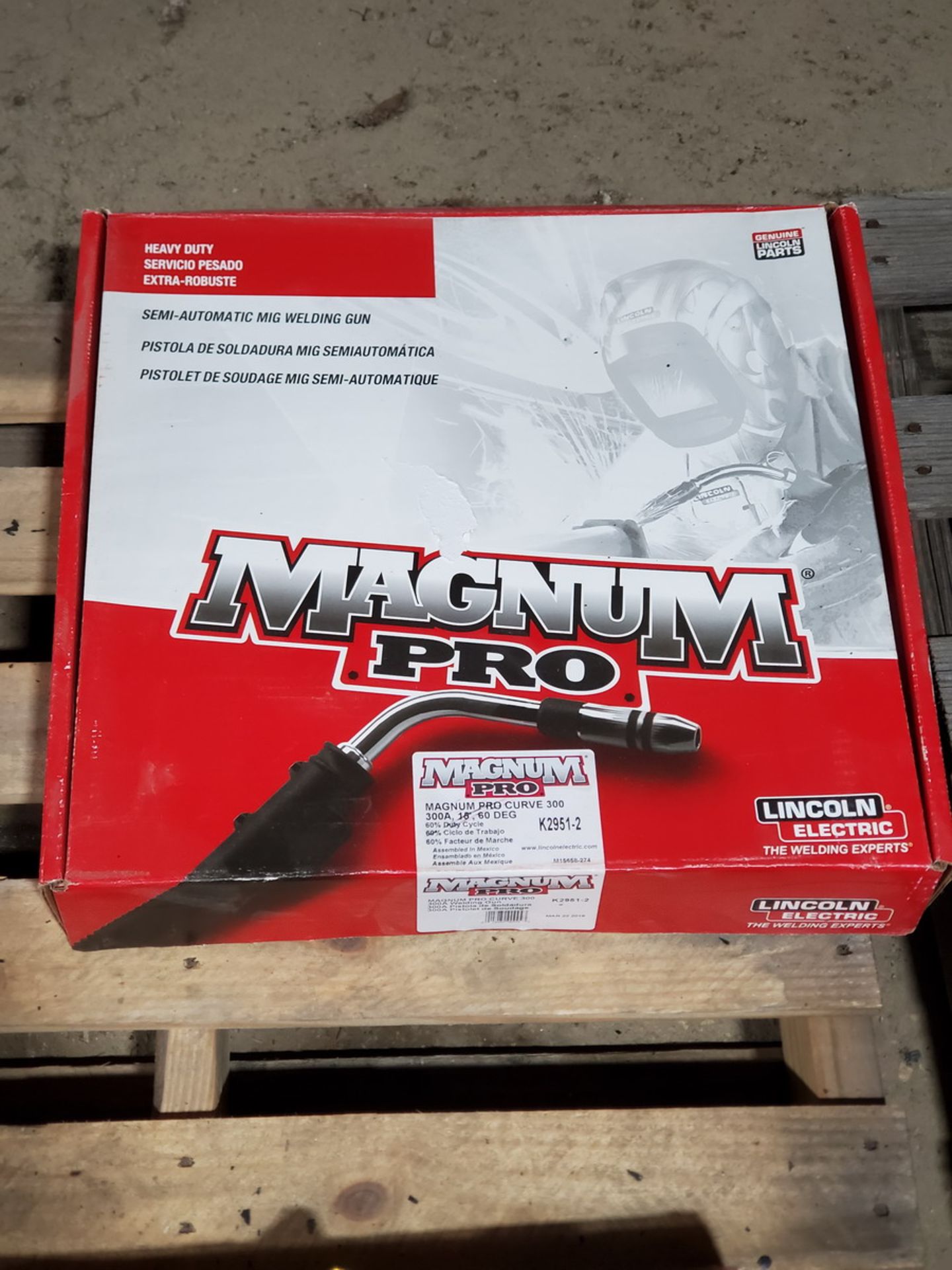 Magnum Pro Curve 300 15' Mig Gun 300A