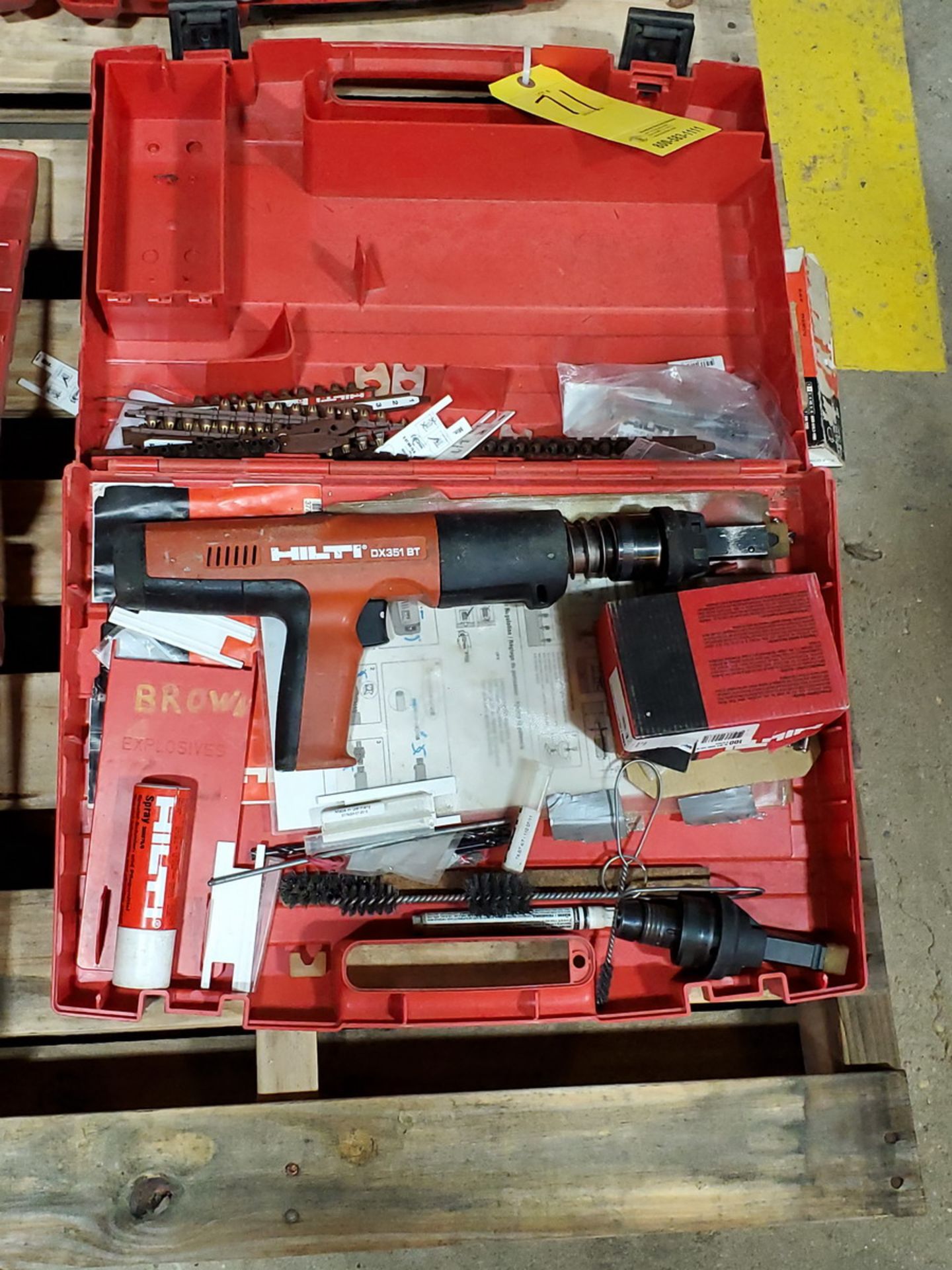 Hilti DX 351 BT Fully Automatic Powder Actuated Fastening Tool