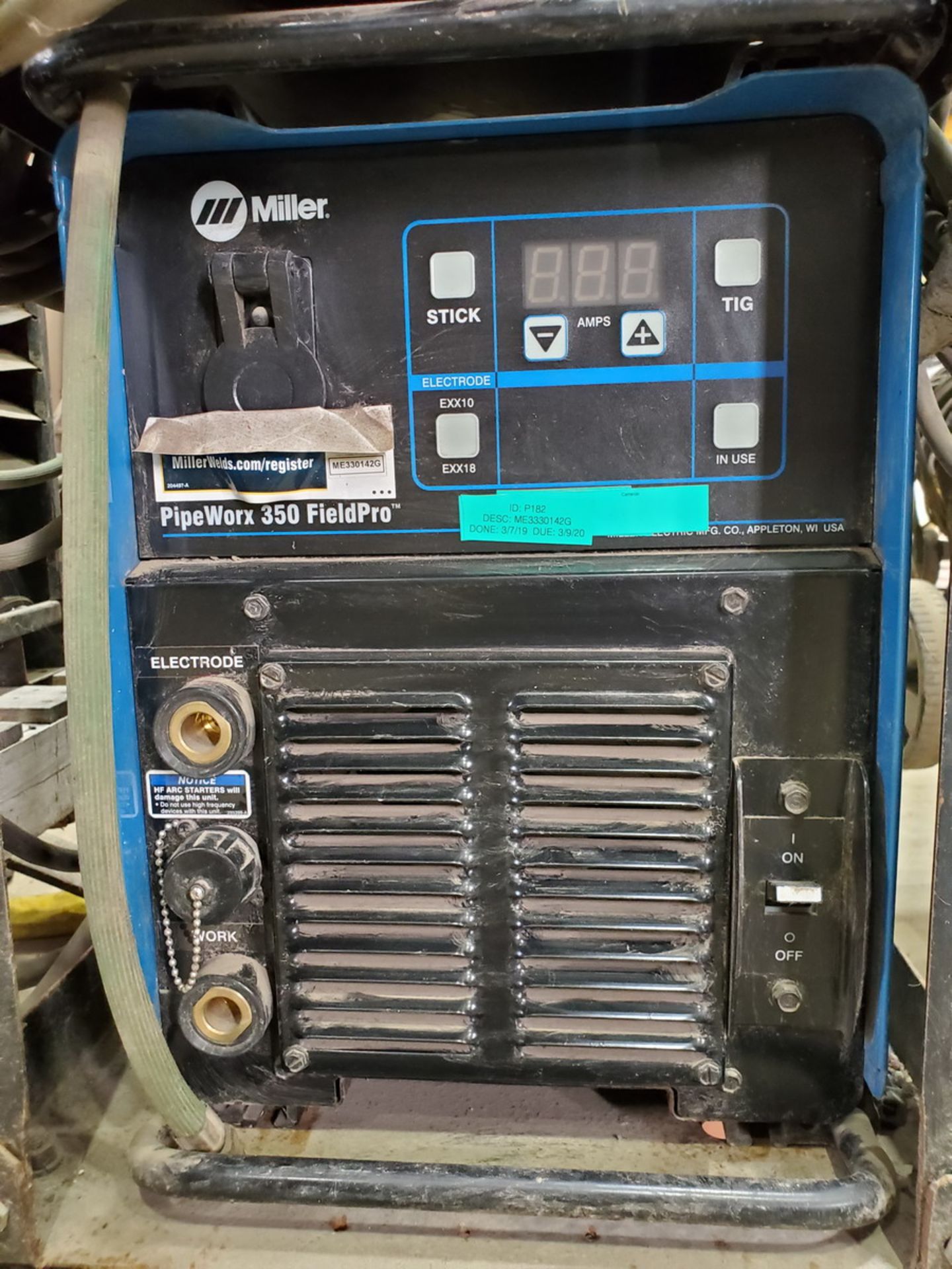 Miller Pipeworx 350 FieldPro Multiprocessing Welder 350A, 230/575V, 50/60HZ, 3PH - Image 4 of 6