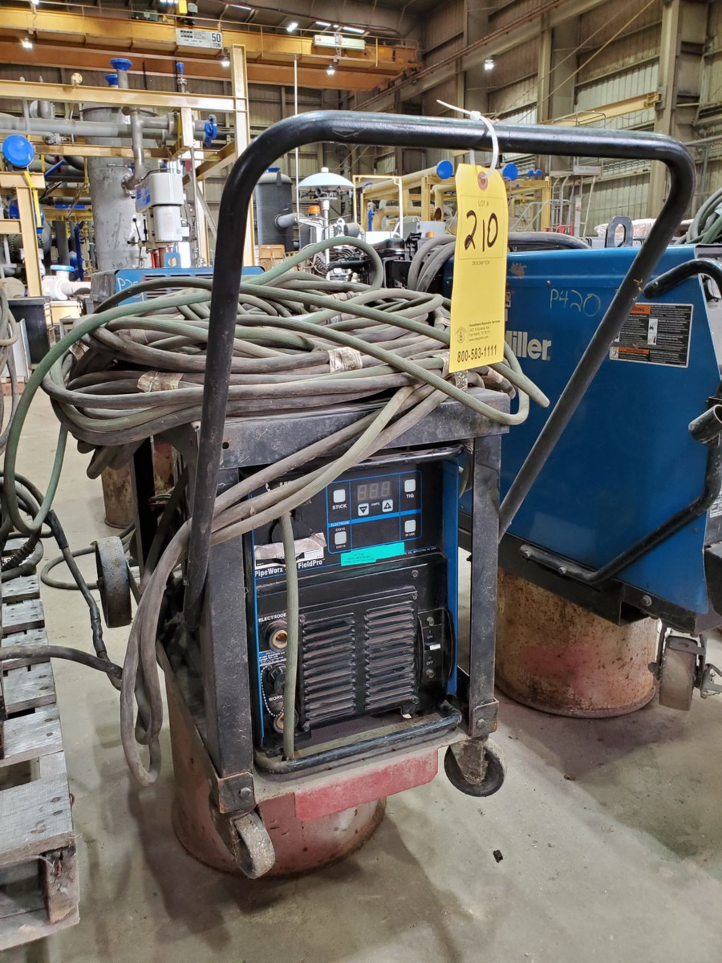 Miller Pipeworx 350 FieldPro Multiprocessing Welder 350A, 230/575V, 50/60HZ, 3PH - Image 3 of 6