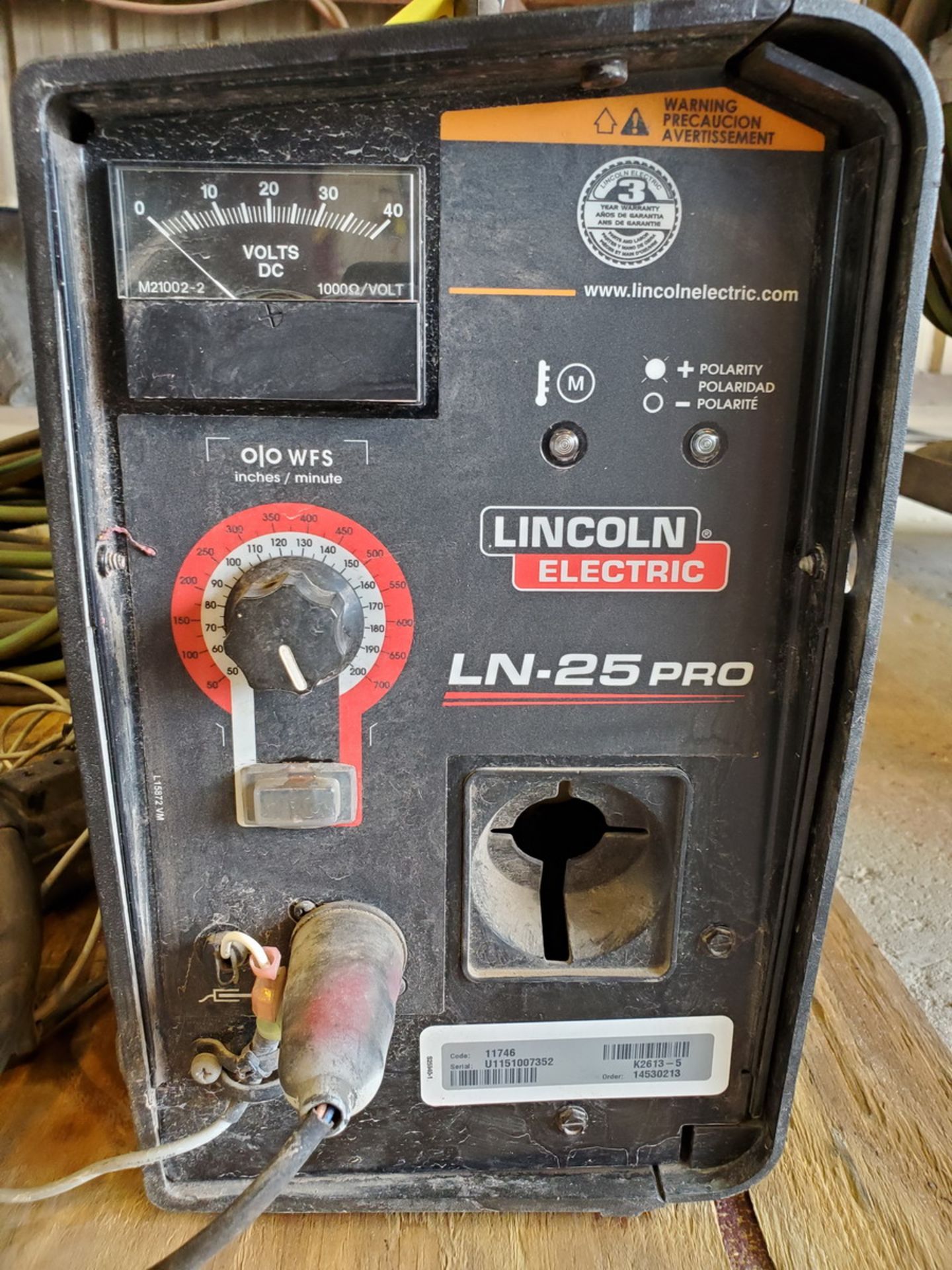 Lincoln Electric Suitcase Feeder - Image 4 of 4