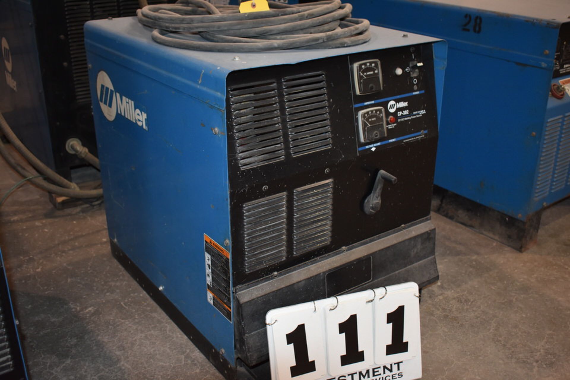 MILLER CP302 CV-DC WELDING POWER SOURCE