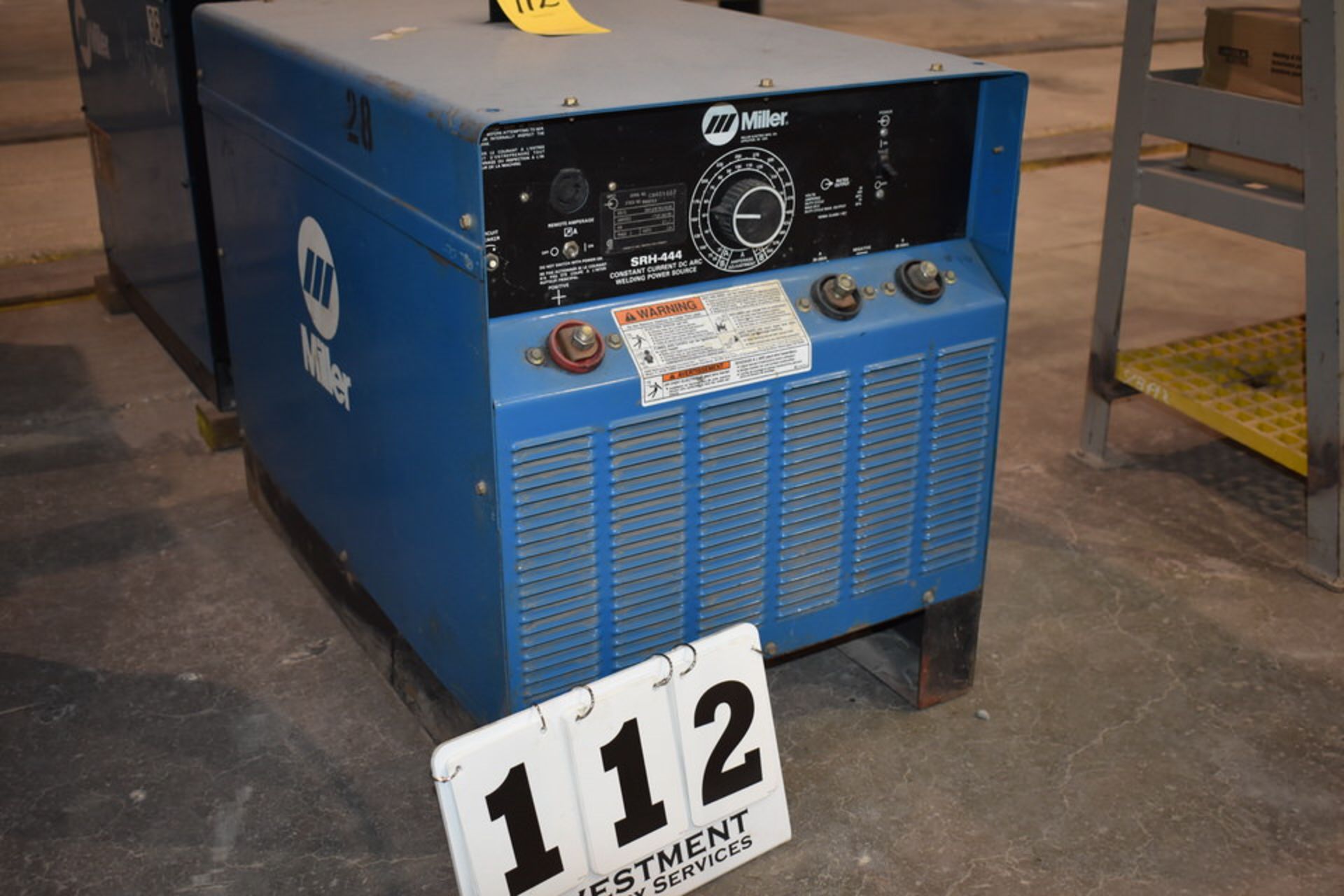 MILLER SRH-444 ARK WELDING POWER SOURCE