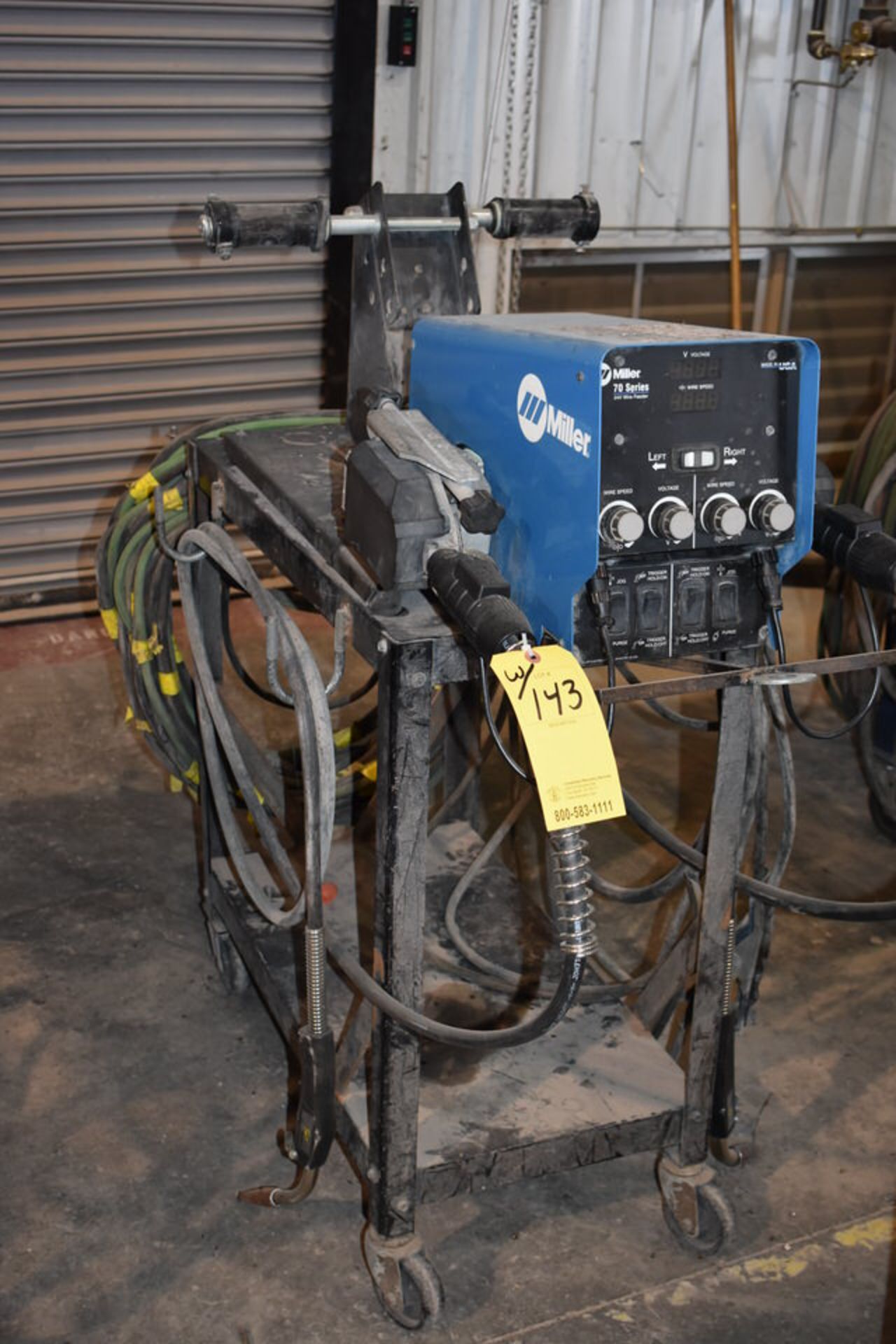 MILLER DIMENSION 452 CC-CV-DC WELDING POWER SOURCE - Image 2 of 3