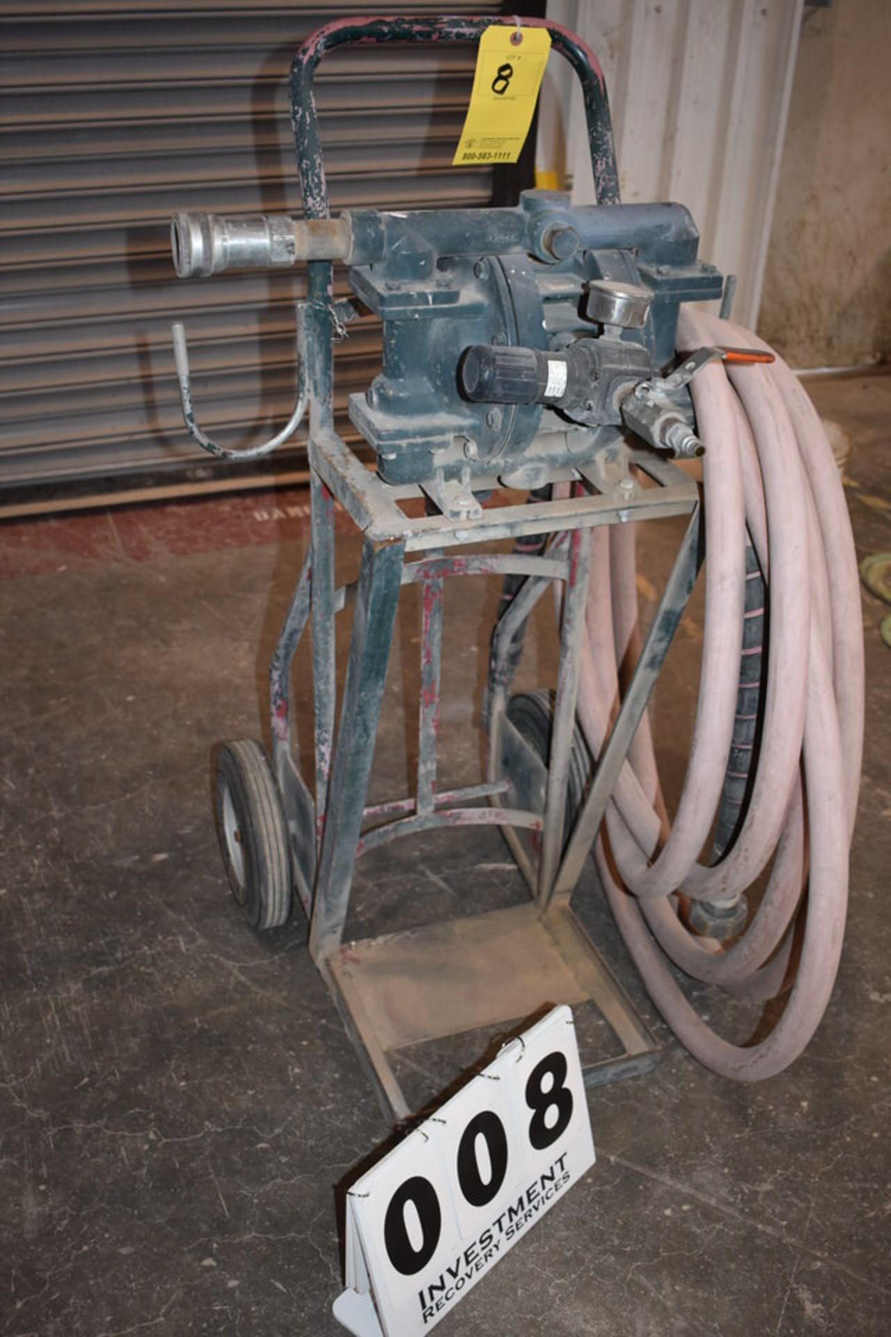 PNEUMATIC PORTABLE VACUUM PUMP W/ HOSE