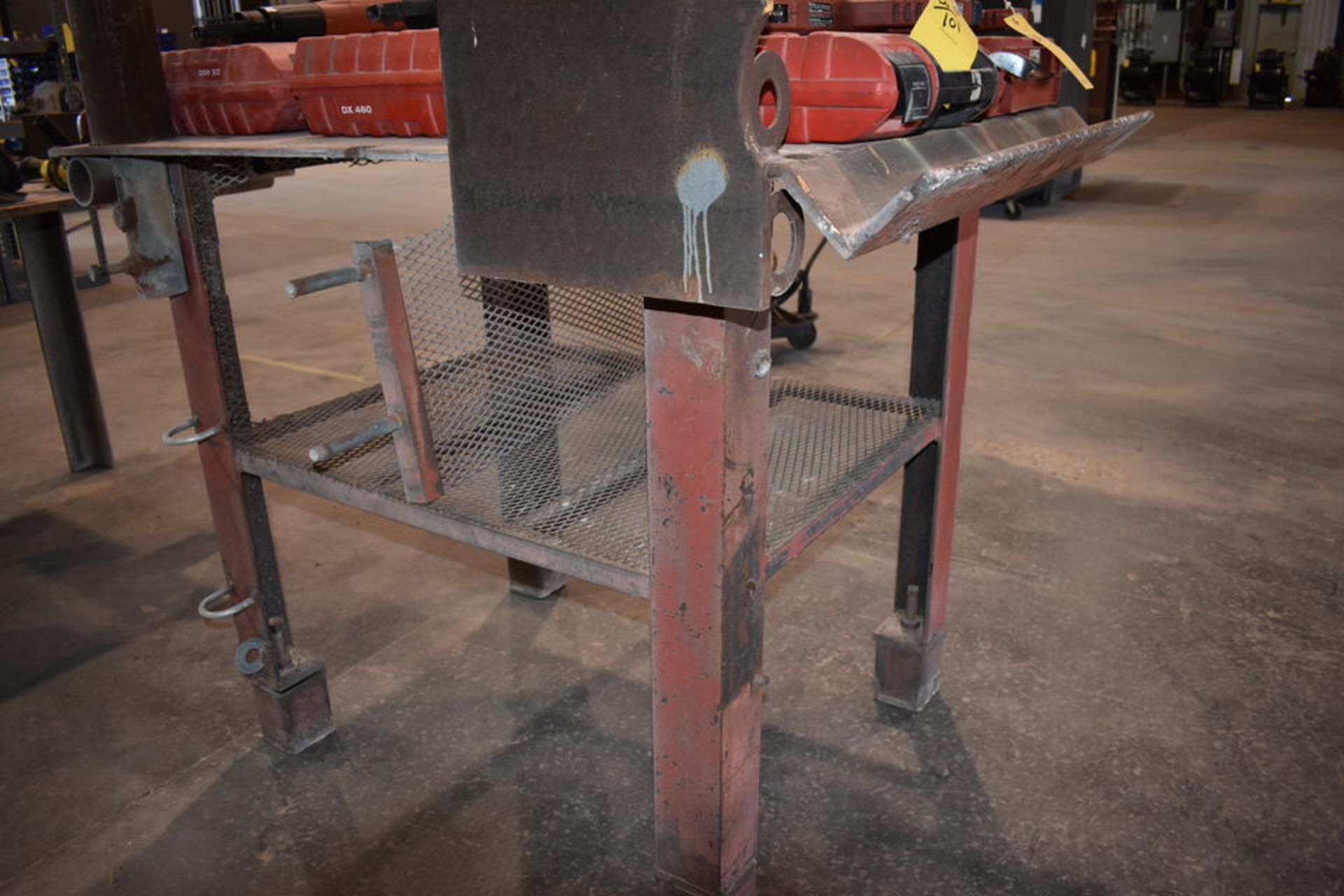 (3) APPROX 4' X 4' WELDING TABLES - Image 2 of 4