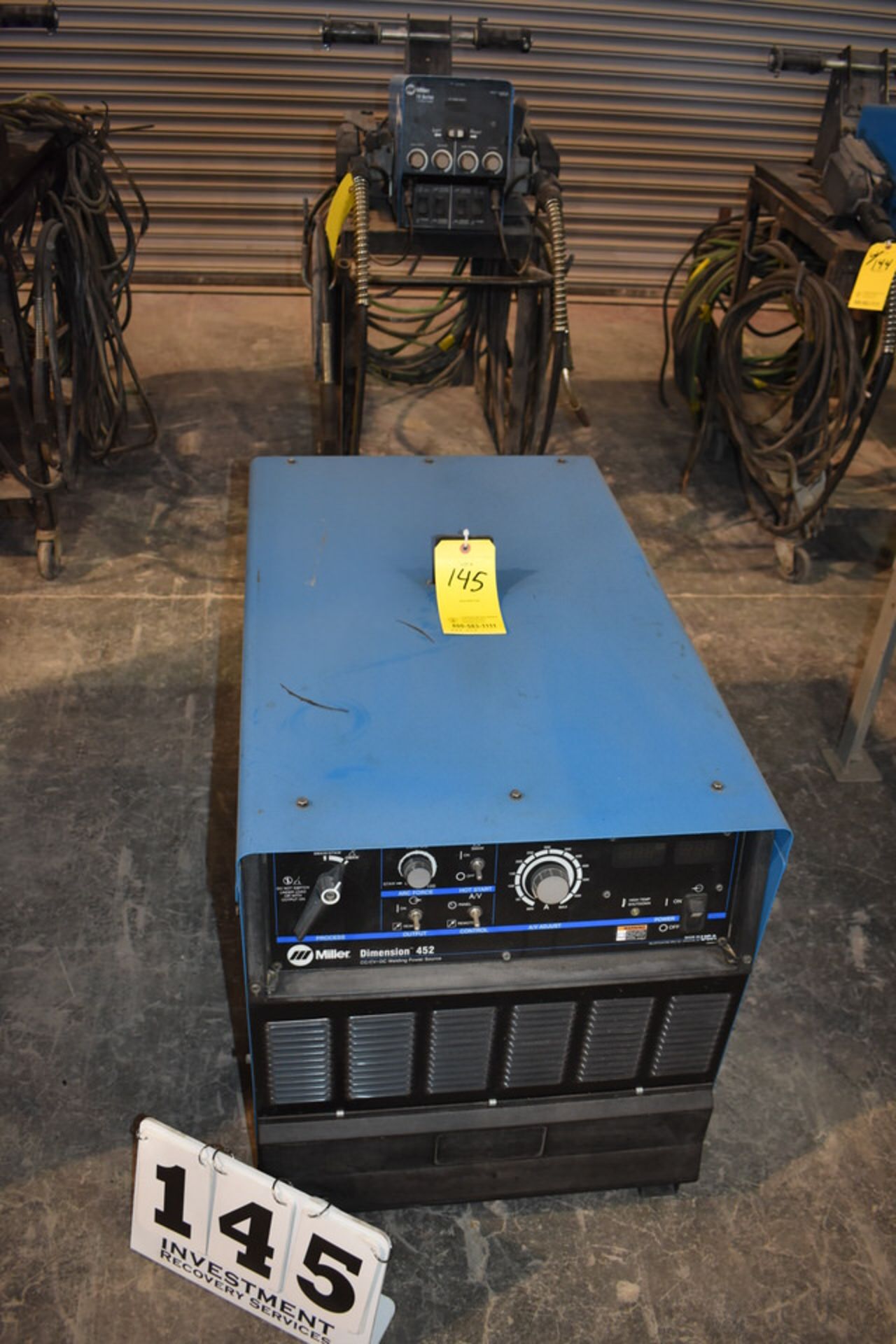 MILLER DIMENSION 452 CC-CV-DC WELDING POWER SOURCE