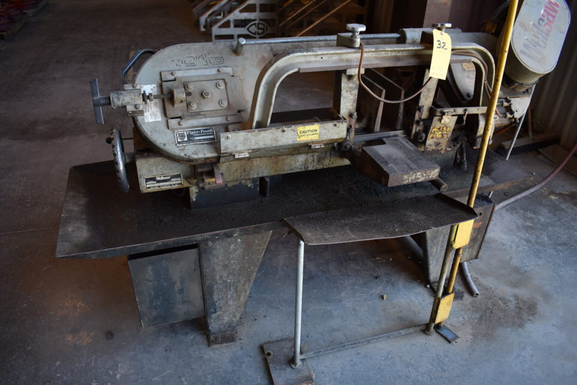 WELLSAW 1016 HORIZONTAL BANDSAW, BLADE SIZE: 1 X .035 X 138" - Image 2 of 4