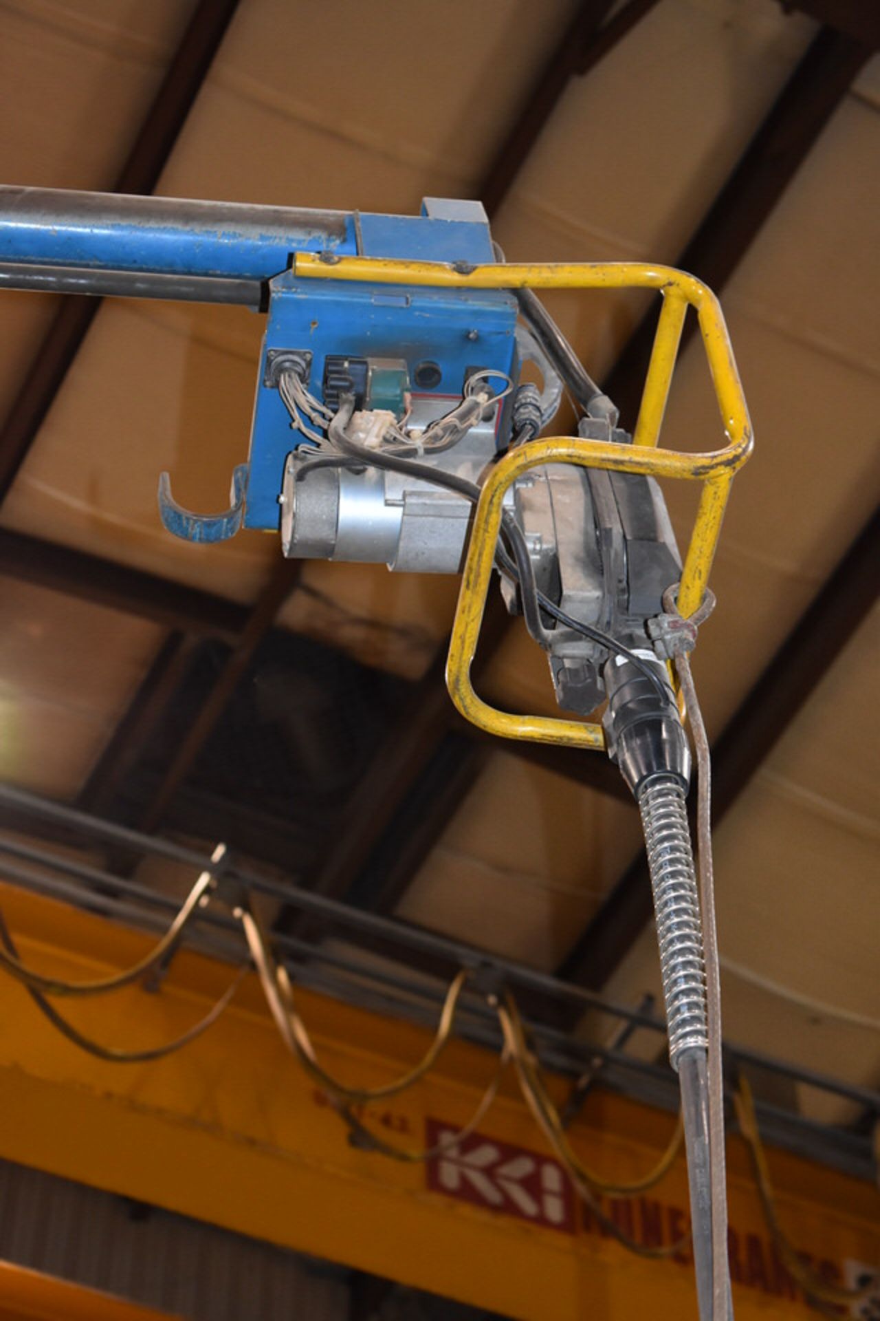 BOOM WELDING SYSTEM: (1) MILLER DELTAWELD 452 WELDING POWER SOURCE, MILLER 70 SERIES WIRE FEEDER, - Image 4 of 4