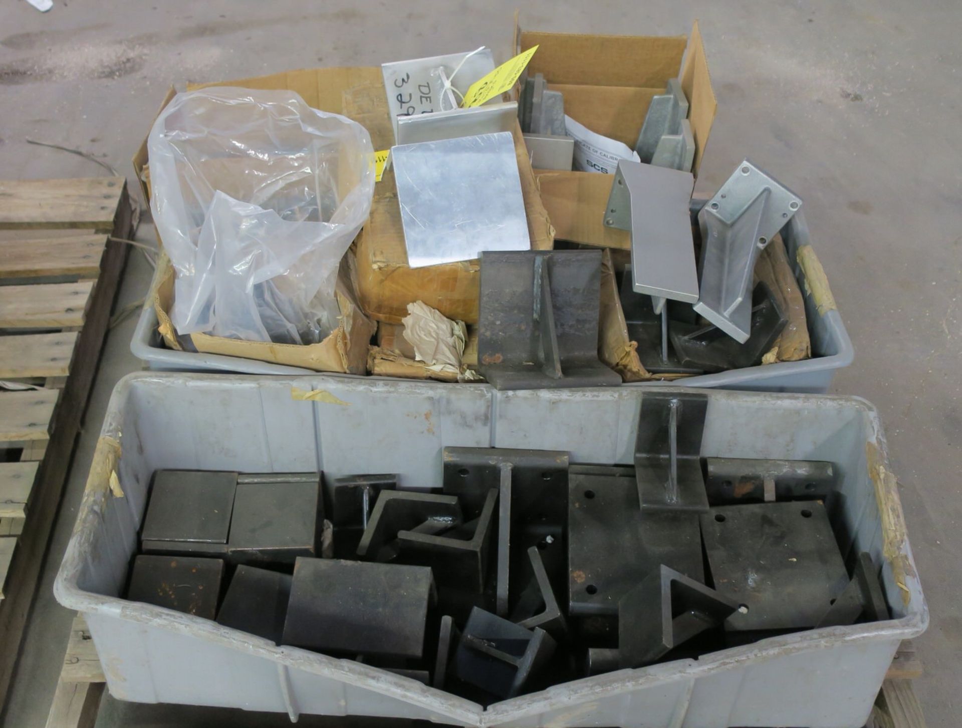Pallet of Angle Plates And Gussets