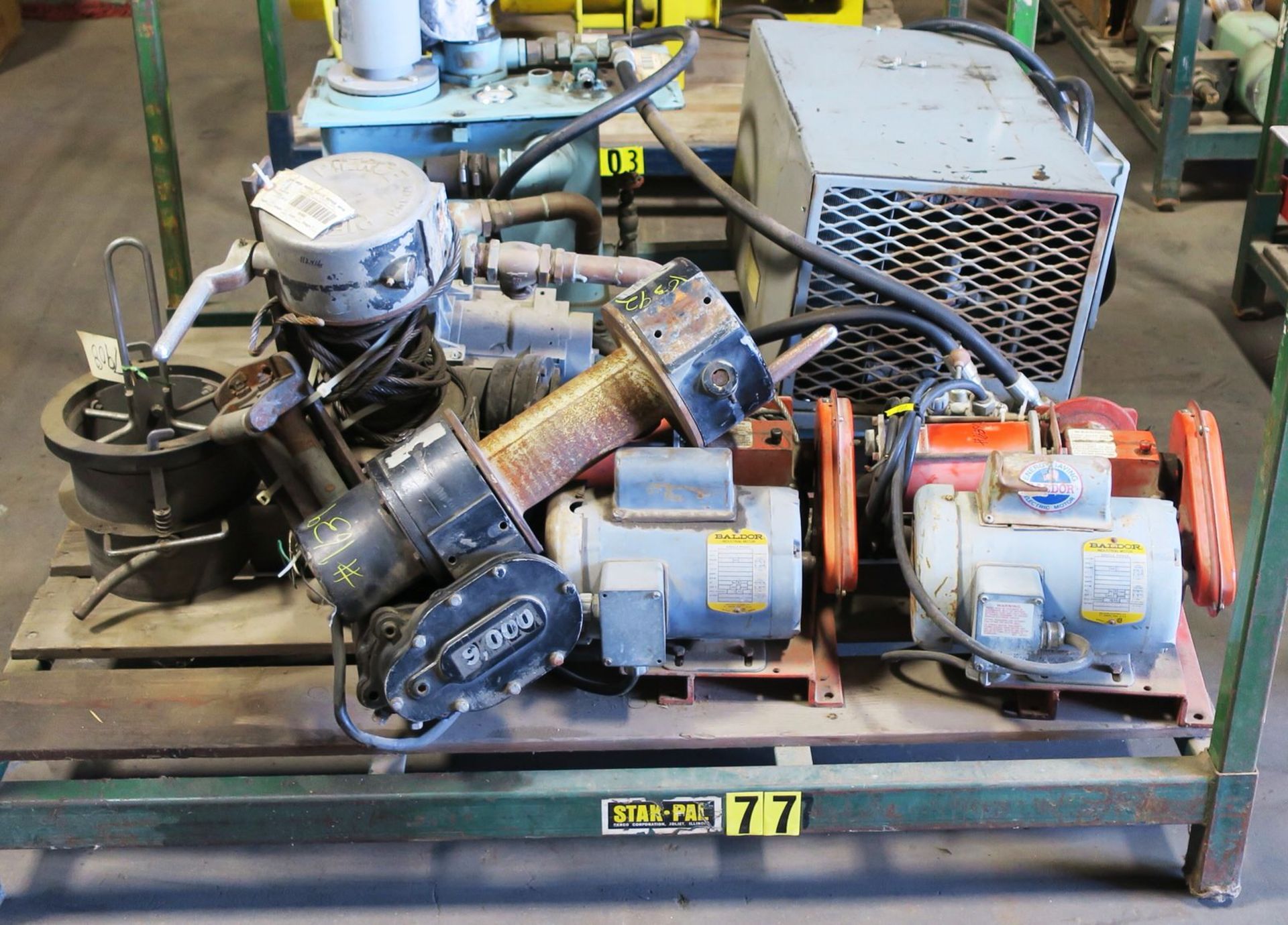 Hydraulic Pump and Chiller System, Winchester Winch, Honeywell Modutrol Motor, Thern Winch