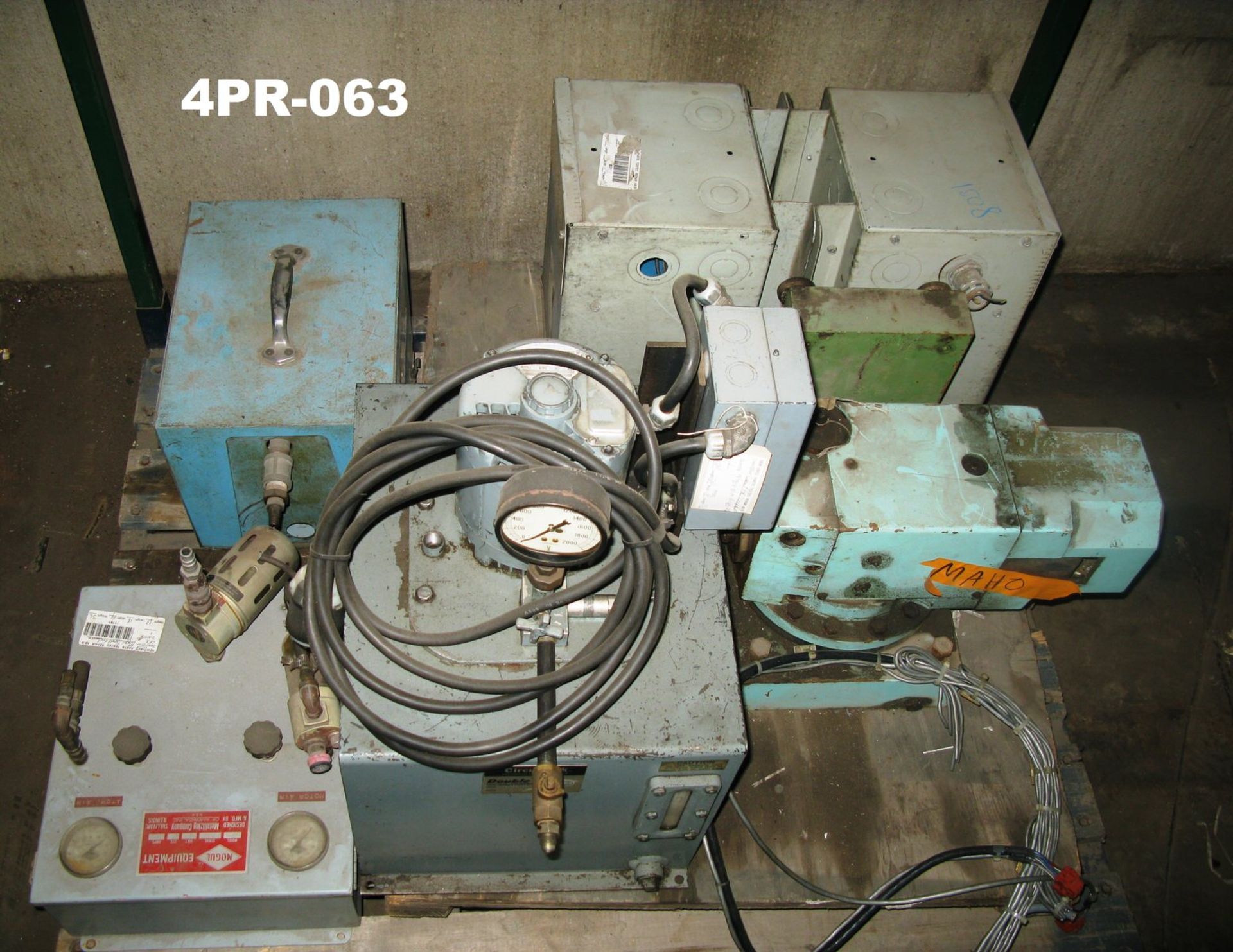 CircuitPak Double A Hydraulic Power Unit, 9 kVa Transformer, Mogul Lubricant Box, Maho MH 800T Parts