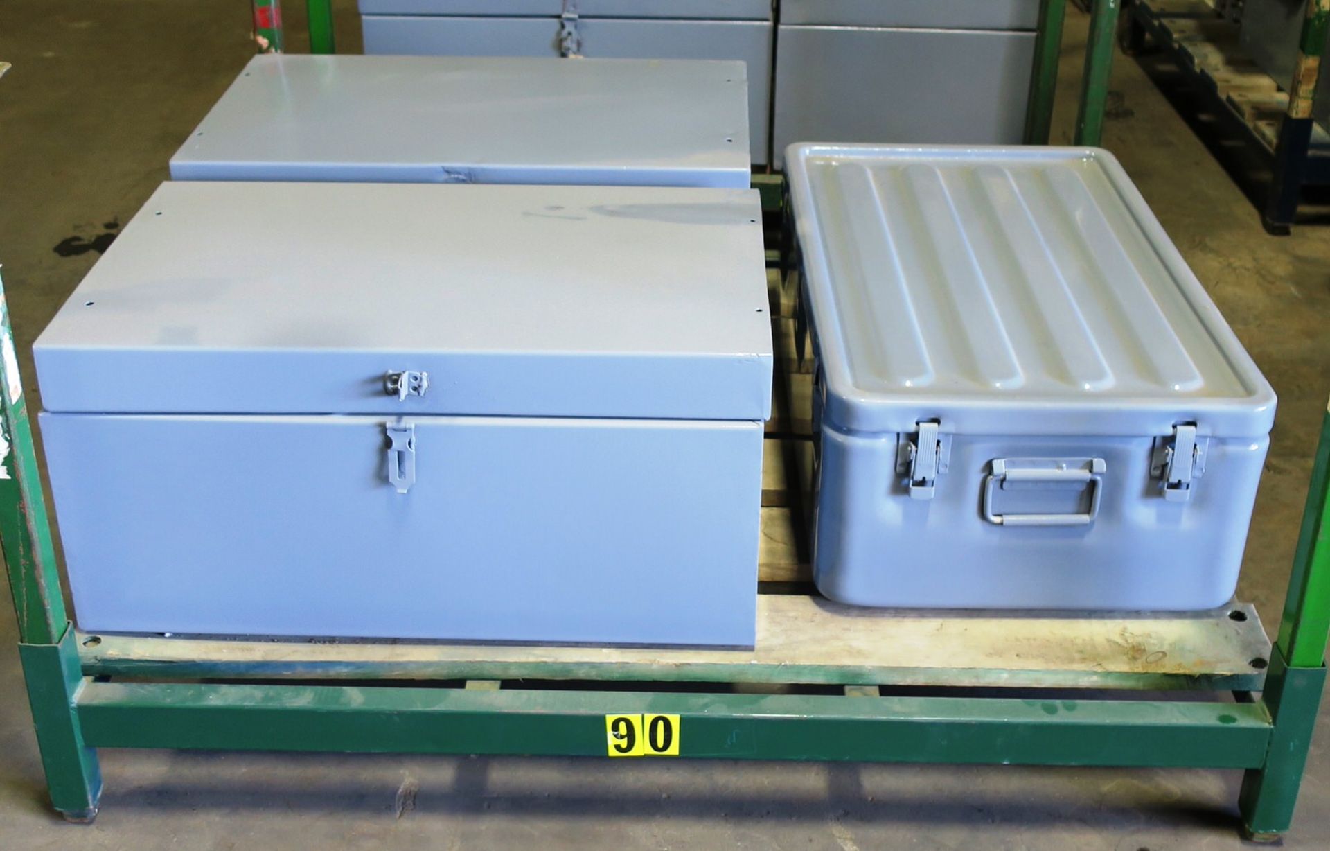 Jobsite Storage Welder's Metal Box Utility Chests 30 x 19 x 15